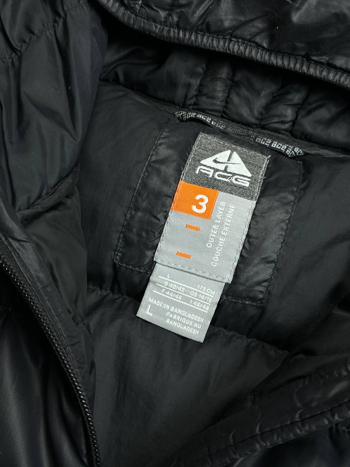 Nike Vintage Nike Puffer Down Jacket Hooded Rare Y2K L Size US L / EU 52-54 / 3 - 5 Thumbnail
