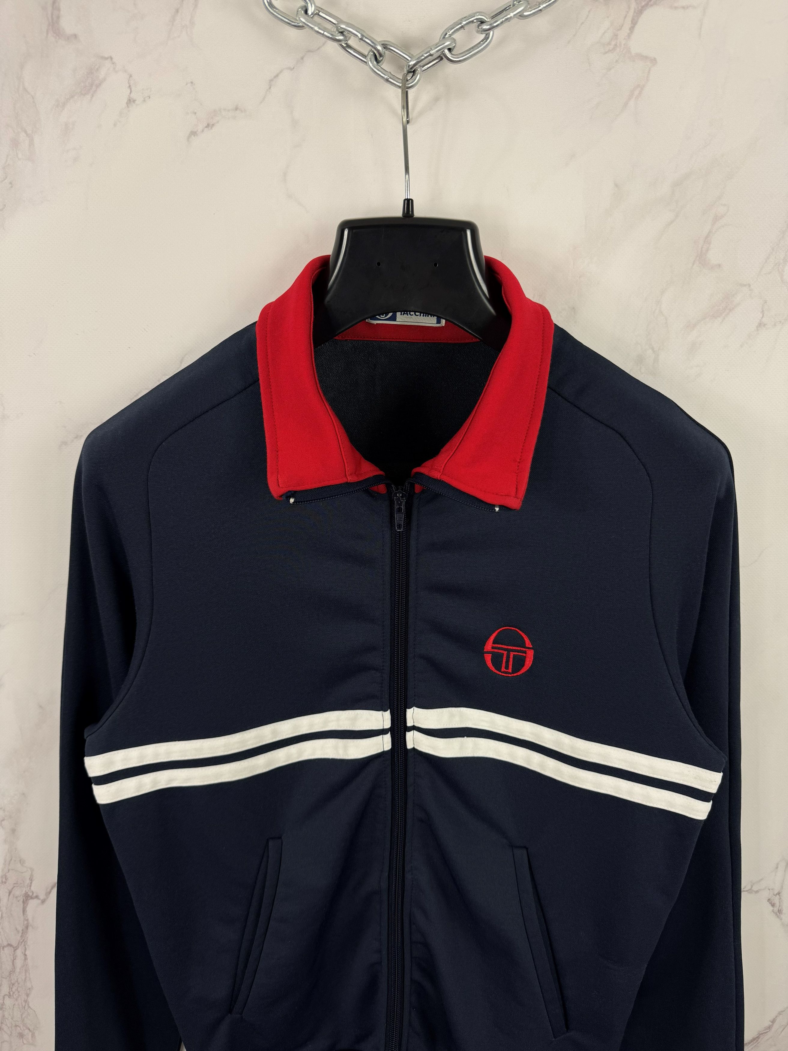 Sergio Tacchini Vintage Sergio Tacchini Track Jacket Classic Retro Zip Up M Size US M / EU 48-50 / 2 - 2 Thumbnail