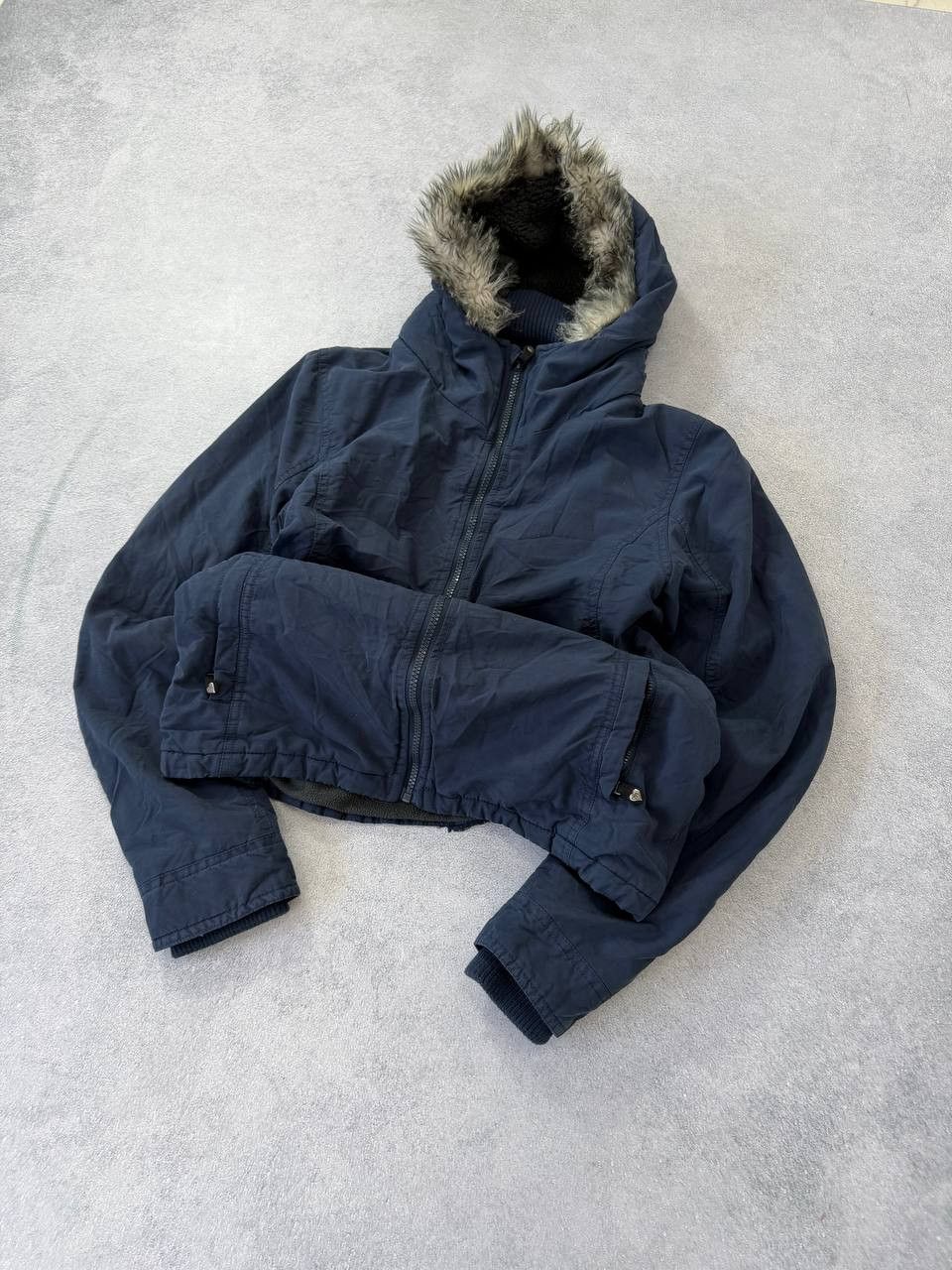 Japanese Brand VTG Streetwear Fur Avant-Garde Y2K Jacket Archive Japan Size S / US 4 / IT 40 - 2 Thumbnail