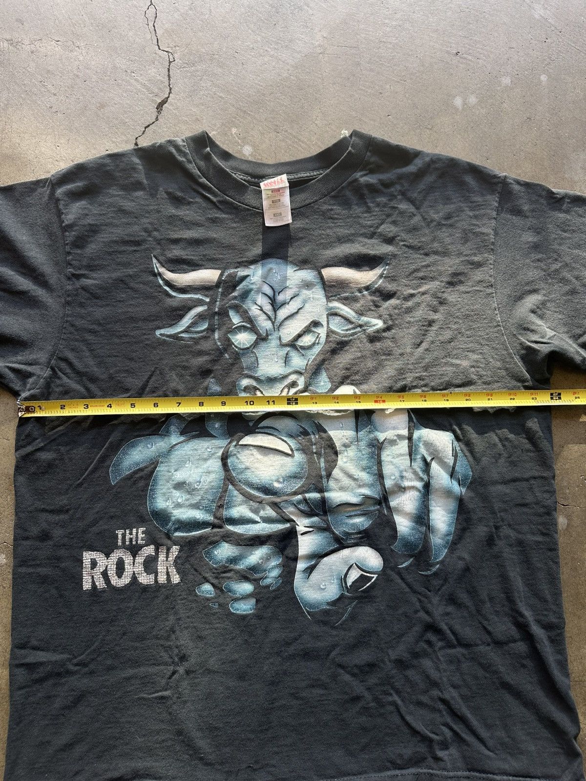 Vintage × WWE × WWF 90s the Rock Tee Size US XL / EU 56 / 4 - 6 Thumbnail