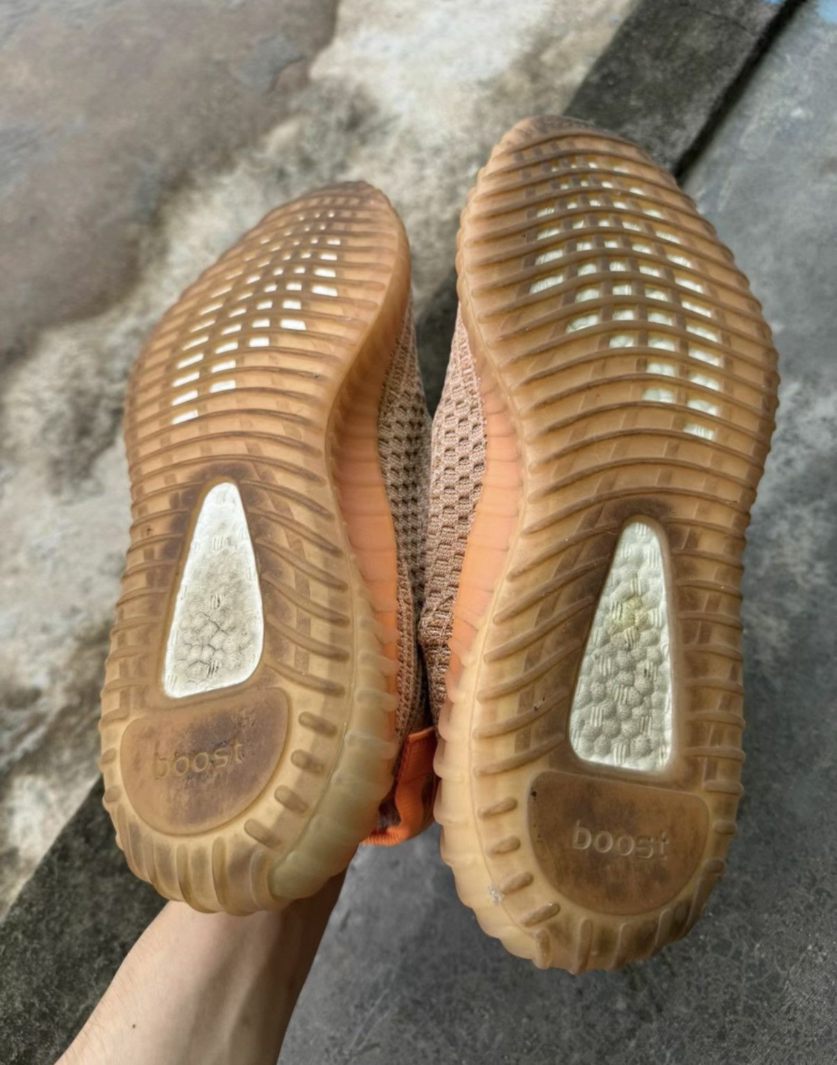 Adidas Adidas Yeezy 350 Clay EG7490 K37 Size US 11.5 / EU 44-45 - 8 Thumbnail