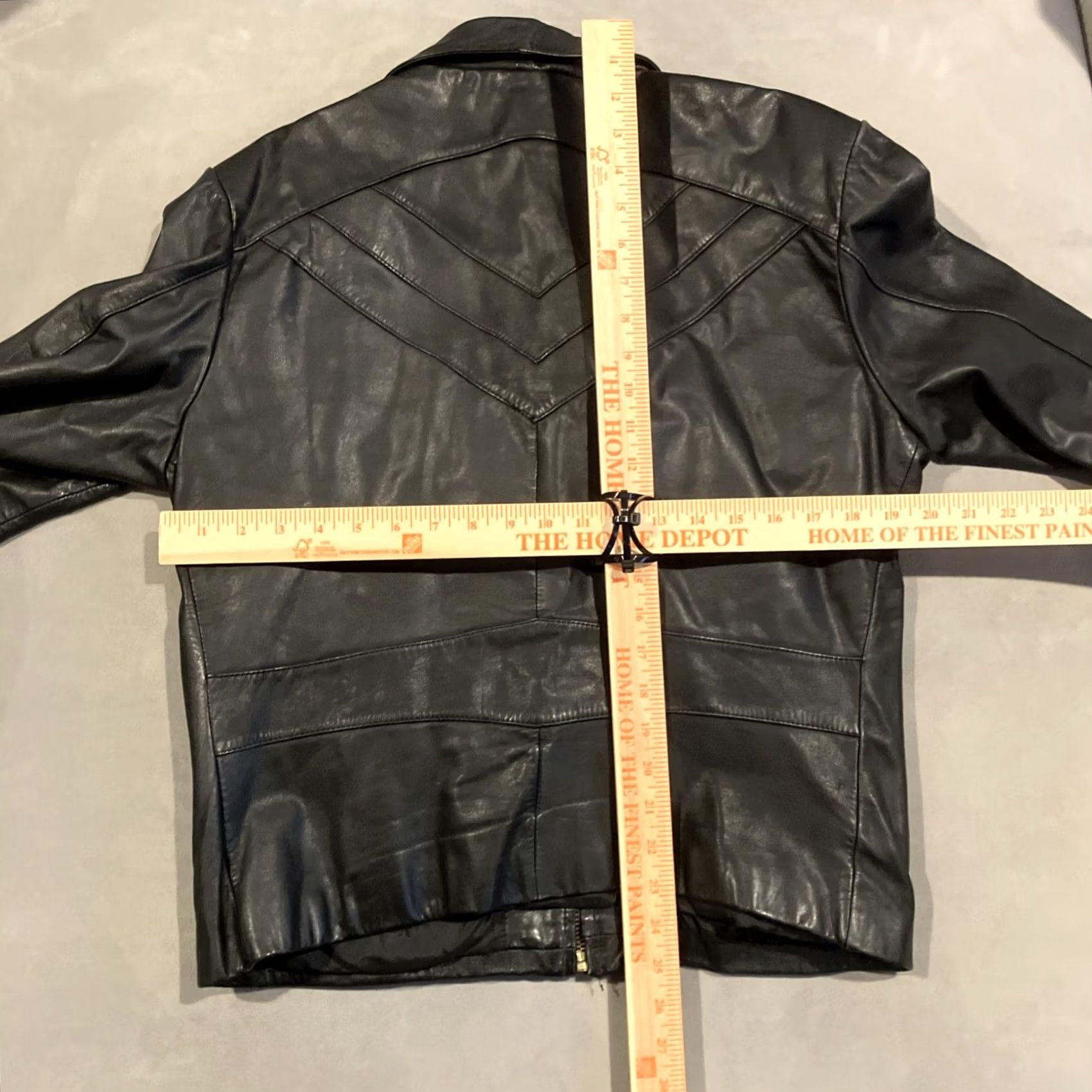 Vintage VINTAGE CHESS KING Leather Jacket Cafe Racer Size 44 Black Motorcycle Biker Grunge 70's Mens Slim Jacket Size US S / EU 44-46 / 1 - 6 Thumbnail