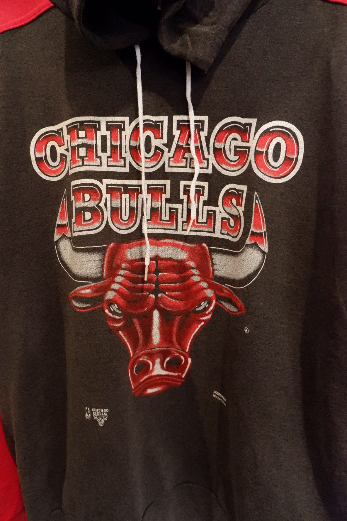 NBA Vtg 90s Hummer Sportswear Chicago Bulls Hoodie Made in Usa Size US L / EU 52-54 / 3 - 3 Thumbnail