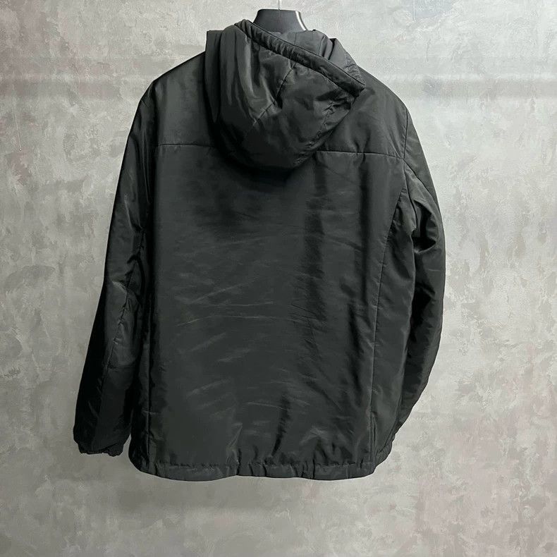 Prada Prada Black Hooded Zip Jacket-2506 Size US XXL / EU 58 / 5 - 5 Thumbnail