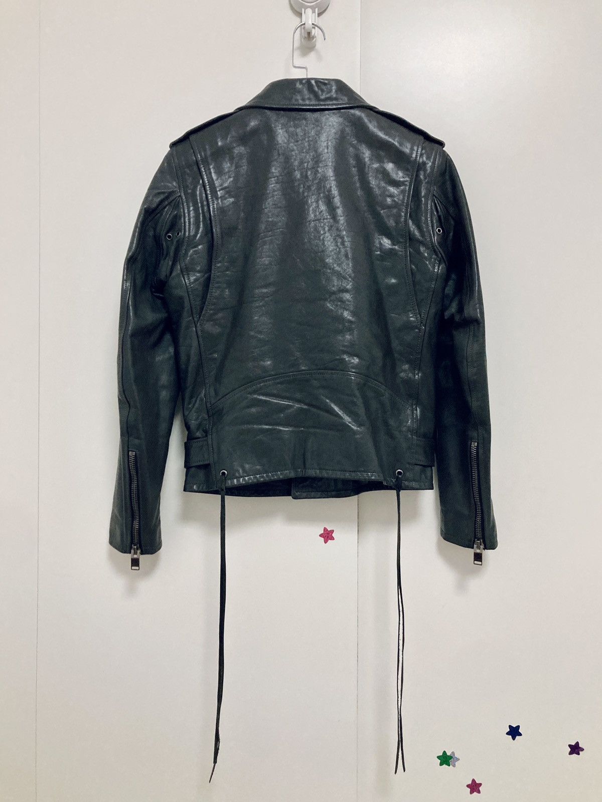 Hedi Slimane SAINT LAURENT PARIS BY HEDI SLIMANE L17 CALF LEATHER JACKET Size US S / EU 44-46 / 1 - 6 Thumbnail