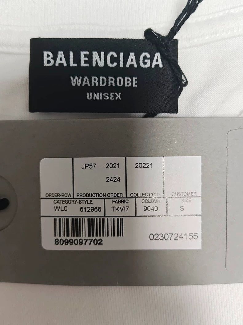 Balenciaga Balenciaga Mosaic Logo Short Sleeve T-shirt-2506 Size US S / EU 44-46 / 1 - 4 Thumbnail