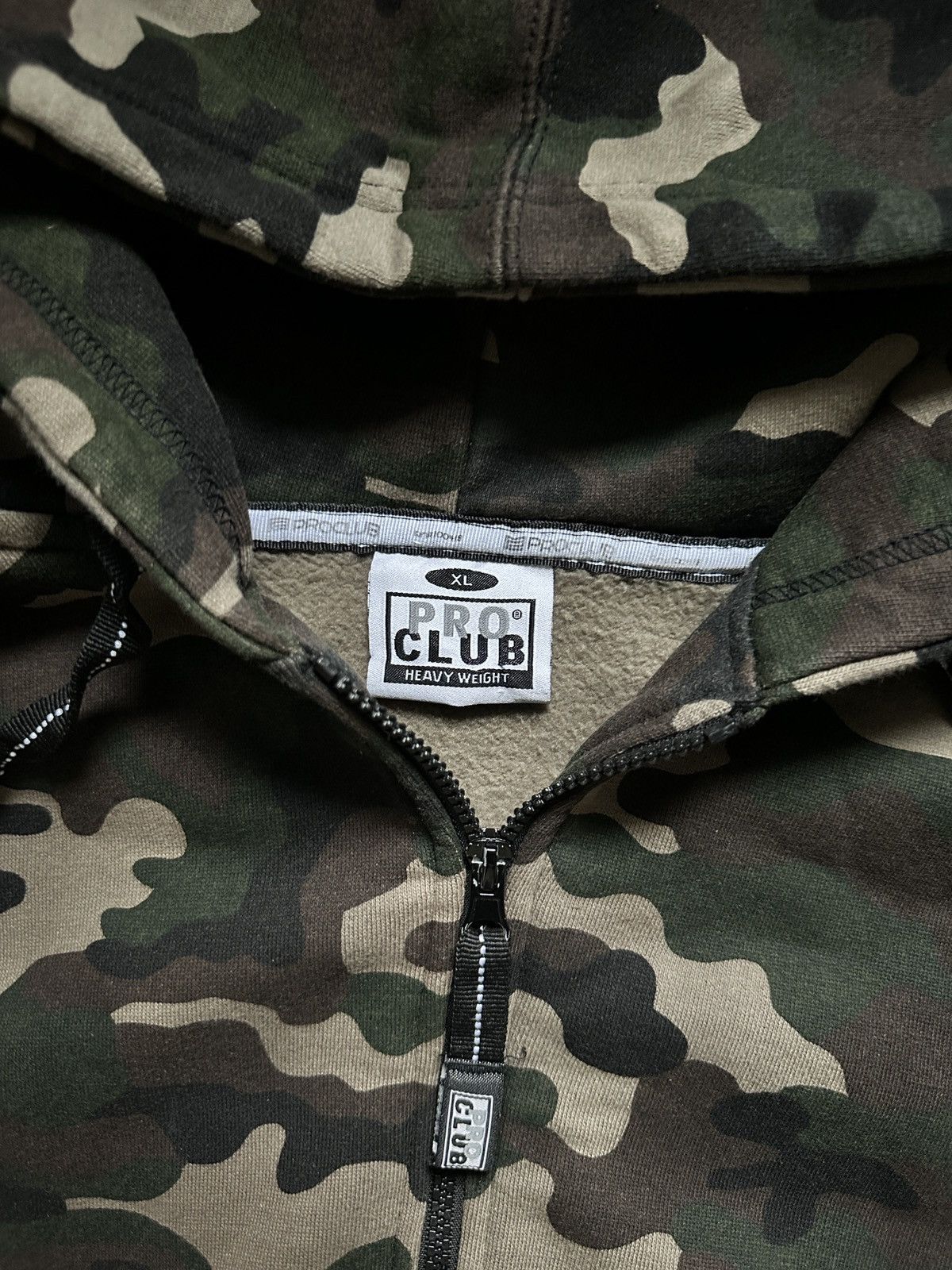 Vintage Vintage Camo Oversized Hoodie Size XL Size US XL / EU 56 / 4 - 3 Thumbnail