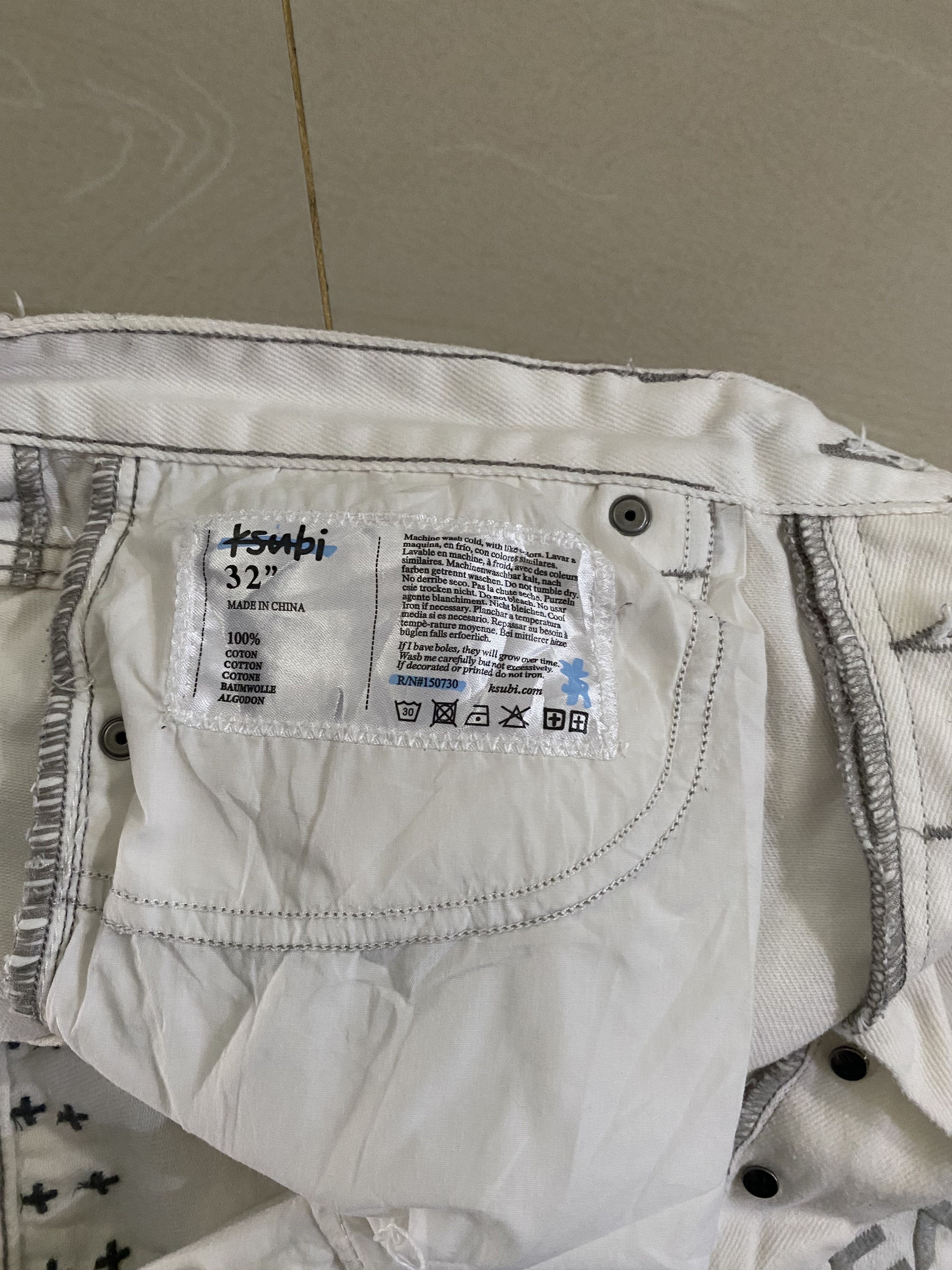 Ksubi Rare Kusbi Jens Size 32" / US 10 / IT 46 - 6 Thumbnail