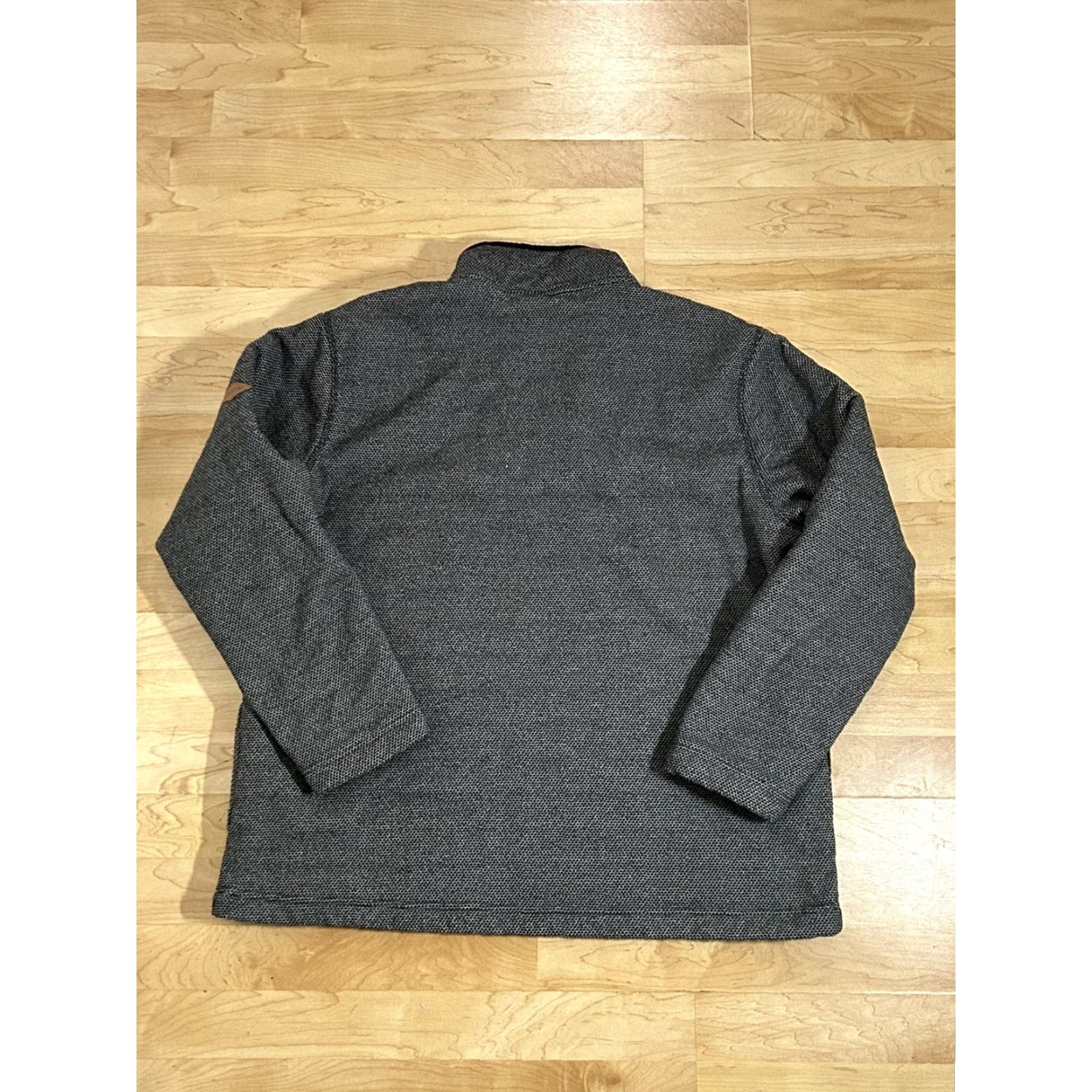 Orvis Orvis Pullover Mens Gray 1/4 Zip Sherpa Lined Mock Neck Pockets size XL Size US XL / EU 56 / 4 - 2 Thumbnail