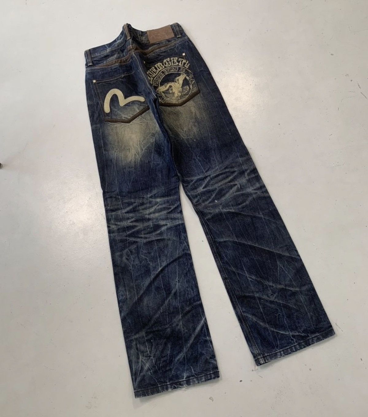 Japanese Brand Vintage crazy japanese denim Size US 32 / EU 48 - 1 Thumbnail