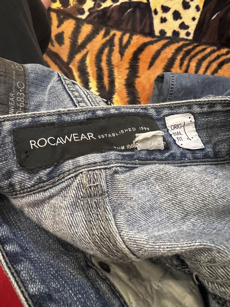 Rocawear × Vintage Vintage Rocawear Designed in USA Denim Jeans Size US 38 / EU 54 - 12 Thumbnail