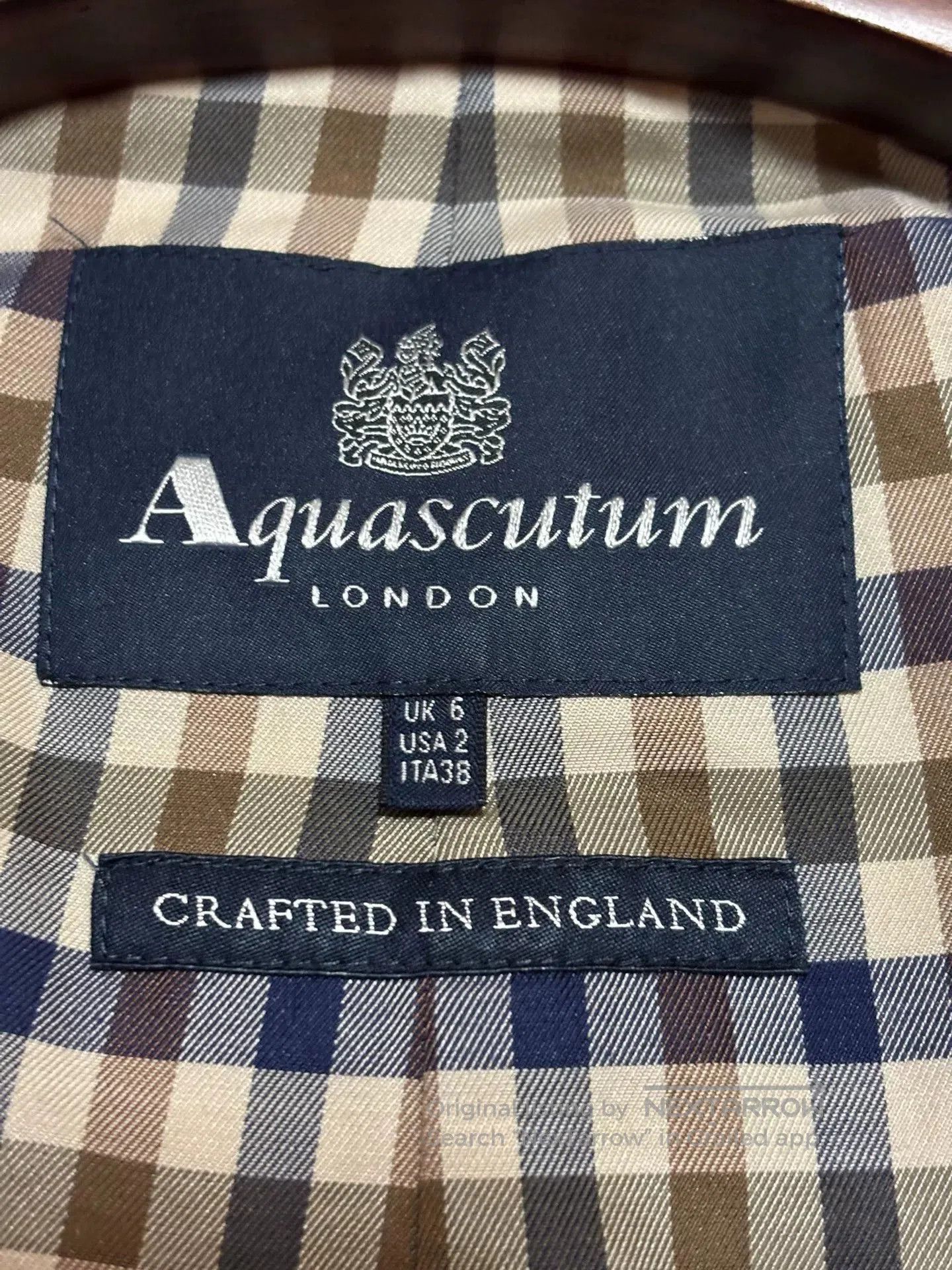 Aquascutum Aquascutum Women's London Trench Coat. Size M / US 6-8 / IT 42-44 - 6 Thumbnail