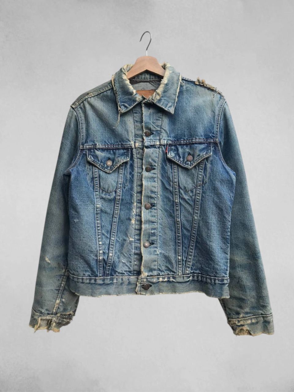 Levi's HOLY THRASH🔥 Vintage 60s/70s Levi’s Big E Blanket Lined Size US M / EU 48-50 / 2 - 1 Thumbnail