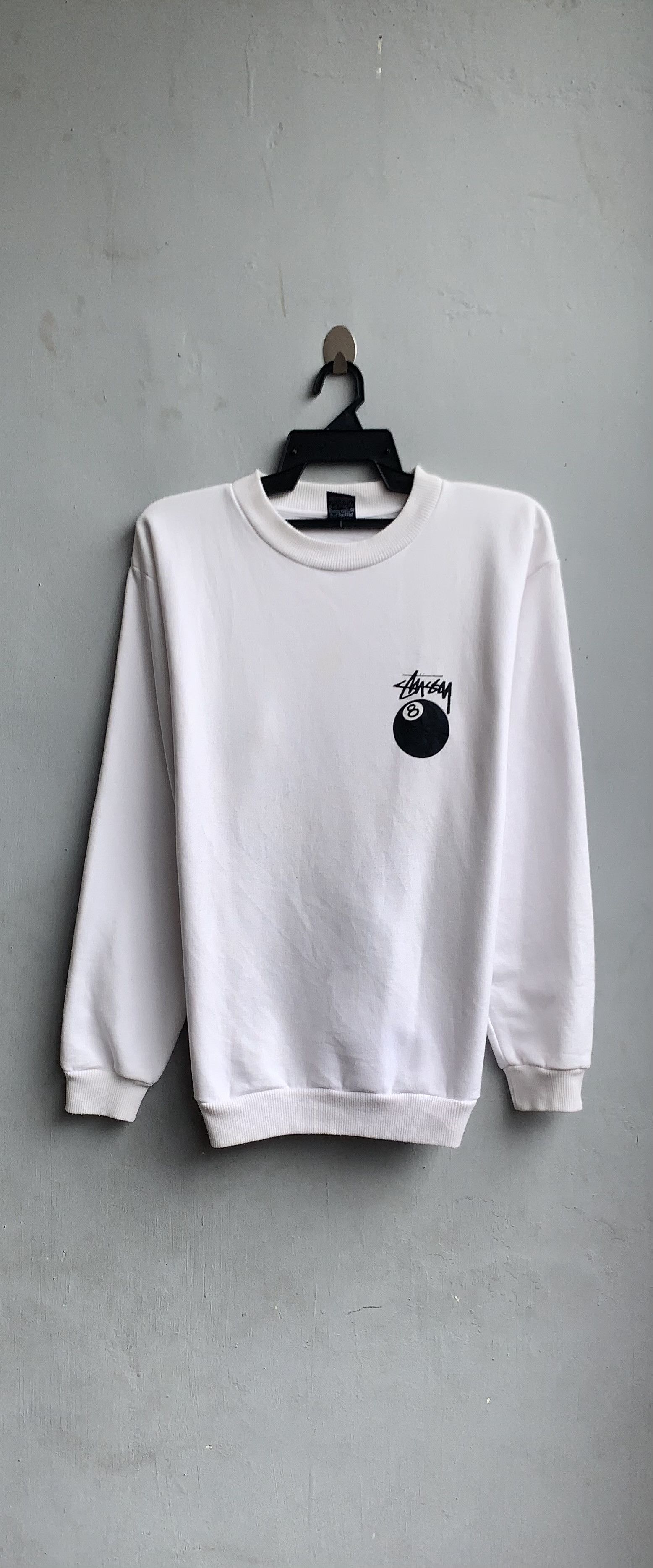 Stussy Stussy 8 Ball Vintage Sweatshirt Size US M / EU 48-50 / 2 - 2 Thumbnail