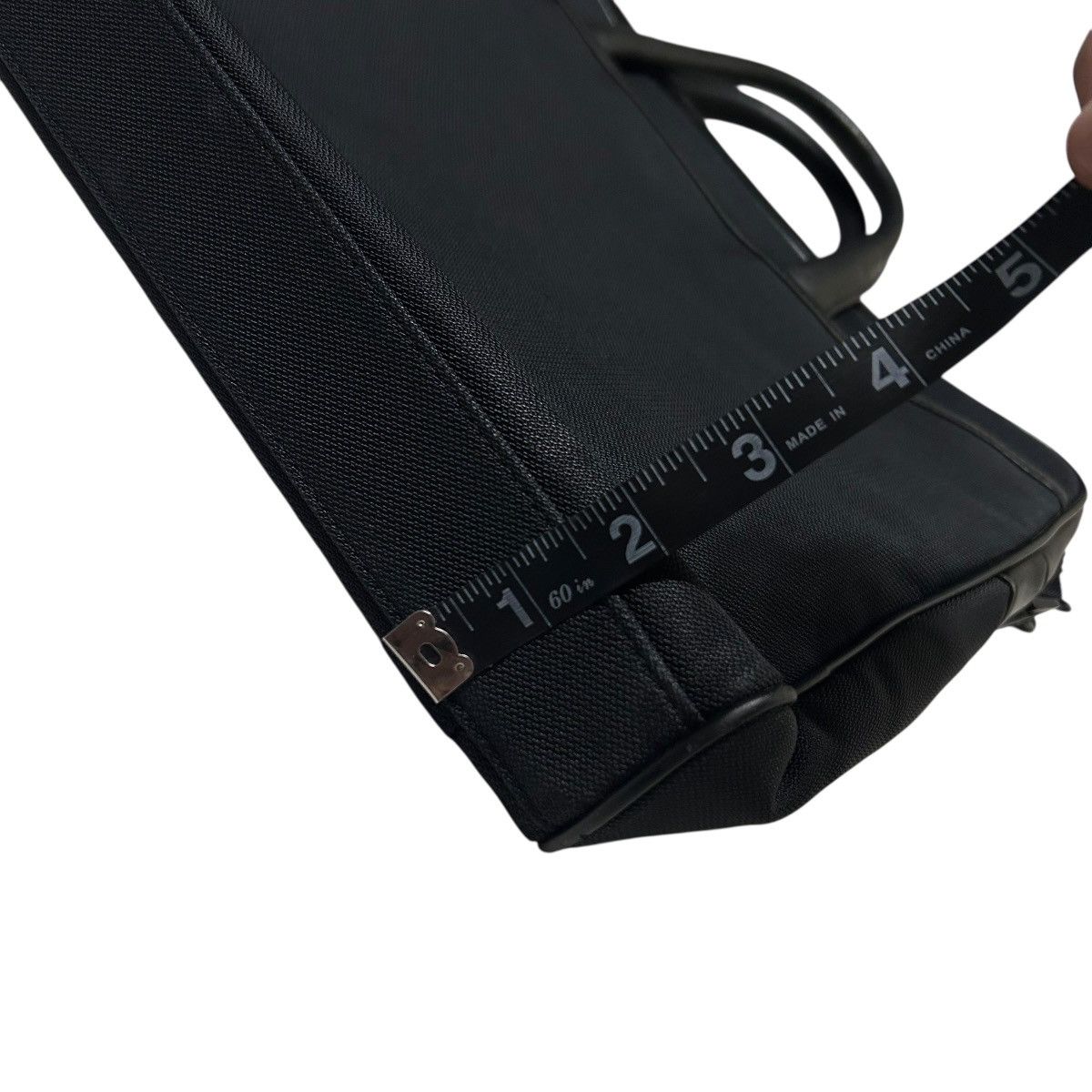 Archive Issey im product leather bag Issey Miyake Vintage Black