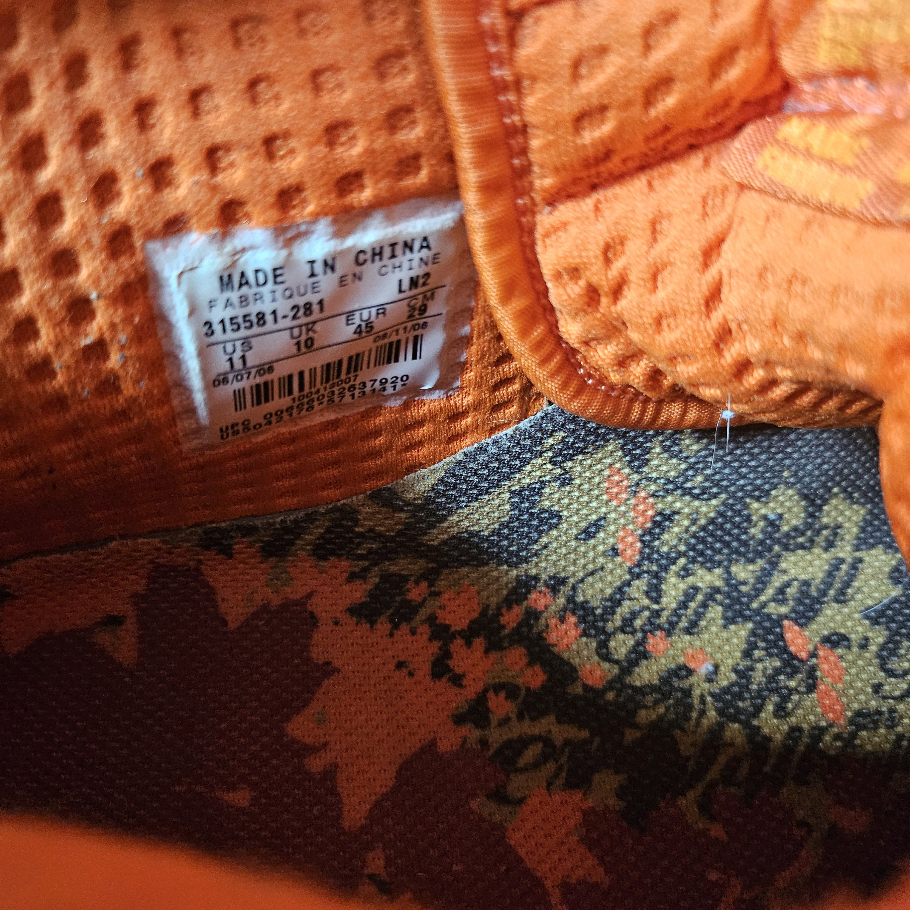 Nike Air Force 1 Mid '06 Premium QK Thanksgiving Size 11 Size US 11 / EU 44 - 6 Thumbnail