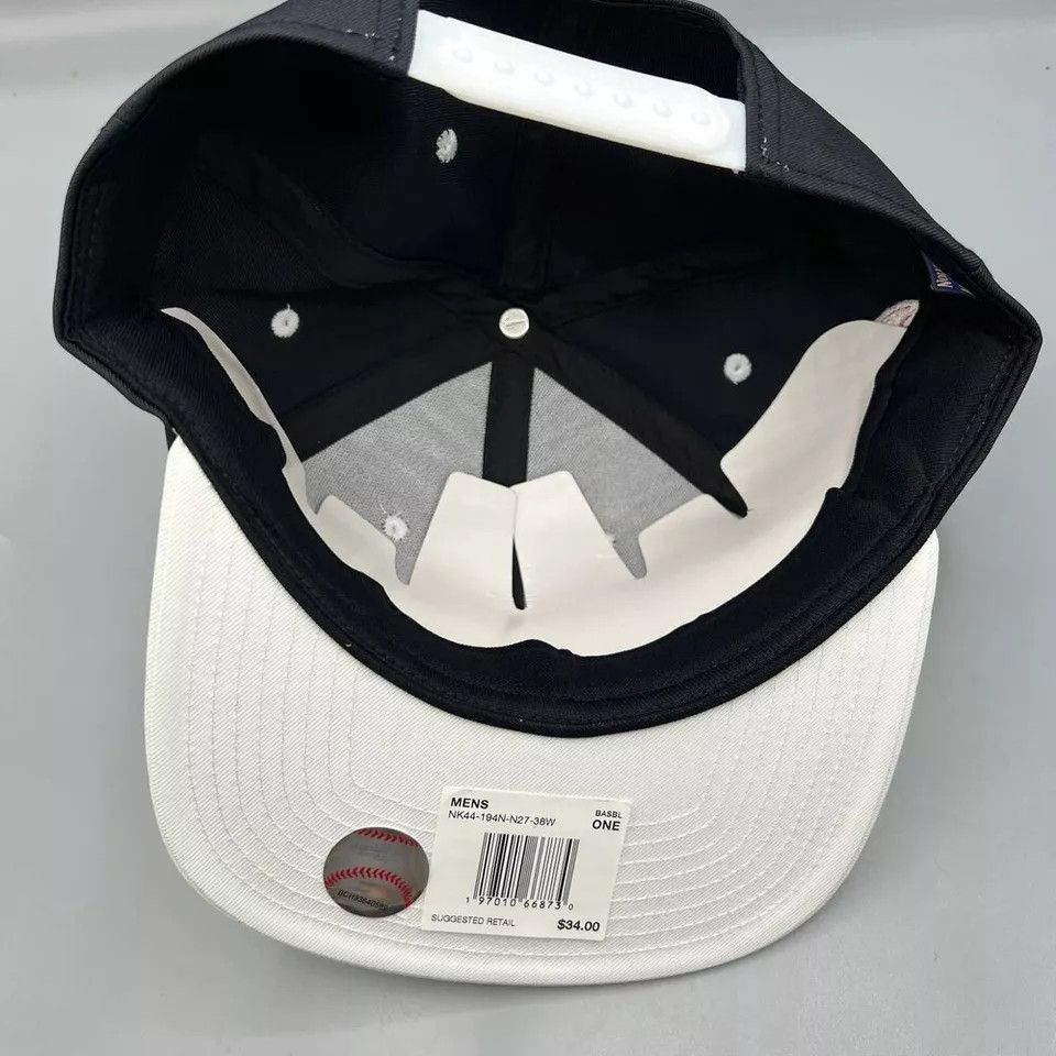 Nike New York Yankees Hat Men Black MLB Nike Pro Dri-Fit Cap New Size ONE SIZE - 6 Thumbnail