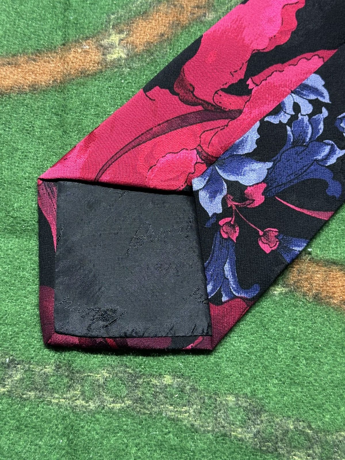 Brioni Brioni Pure Silk Floral Tie Size ONE SIZE - 5 Thumbnail