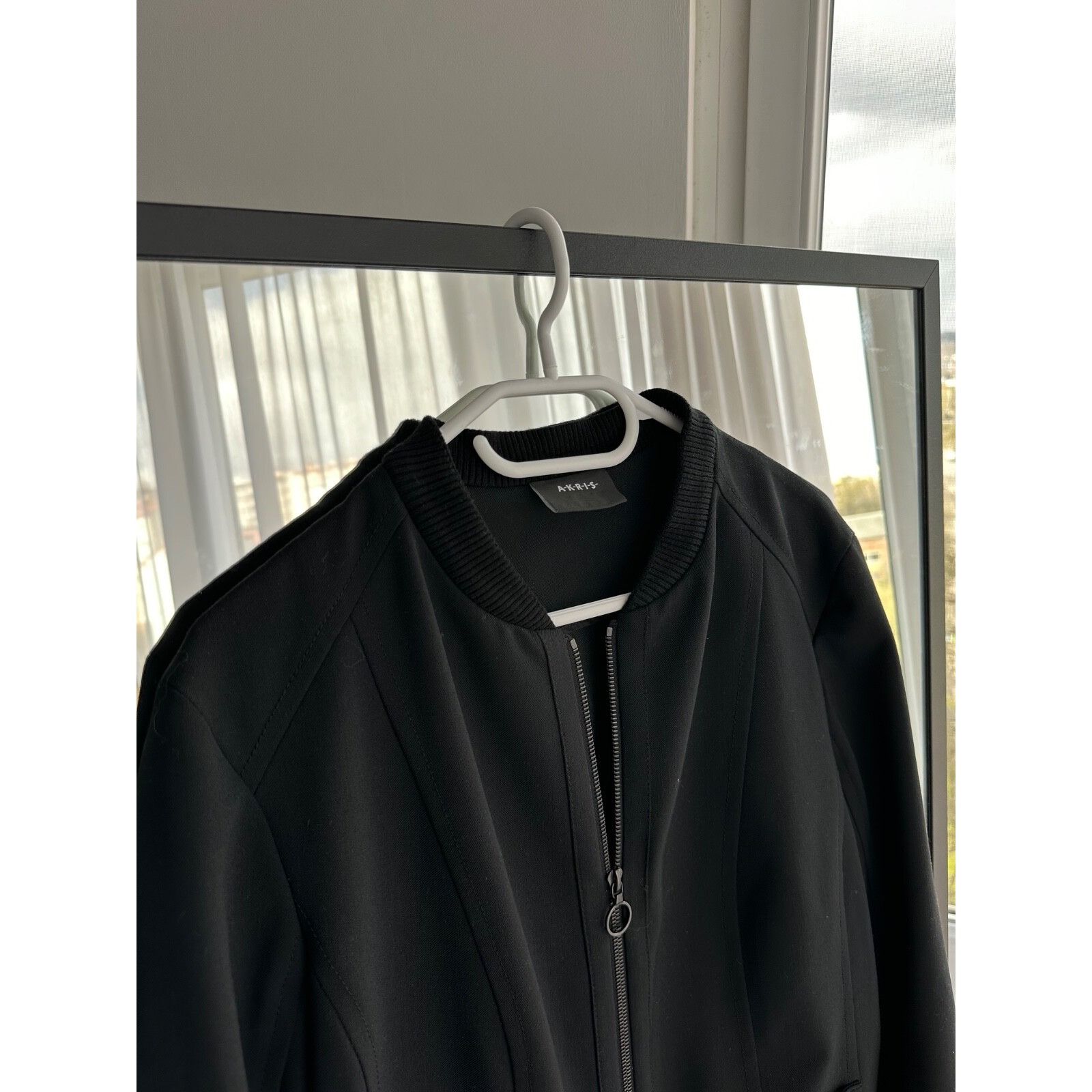 Akris VTG AKRIS Switzerland Wool Woman Jacket Size XL / US 12-14 / IT 48-50 - 4 Thumbnail