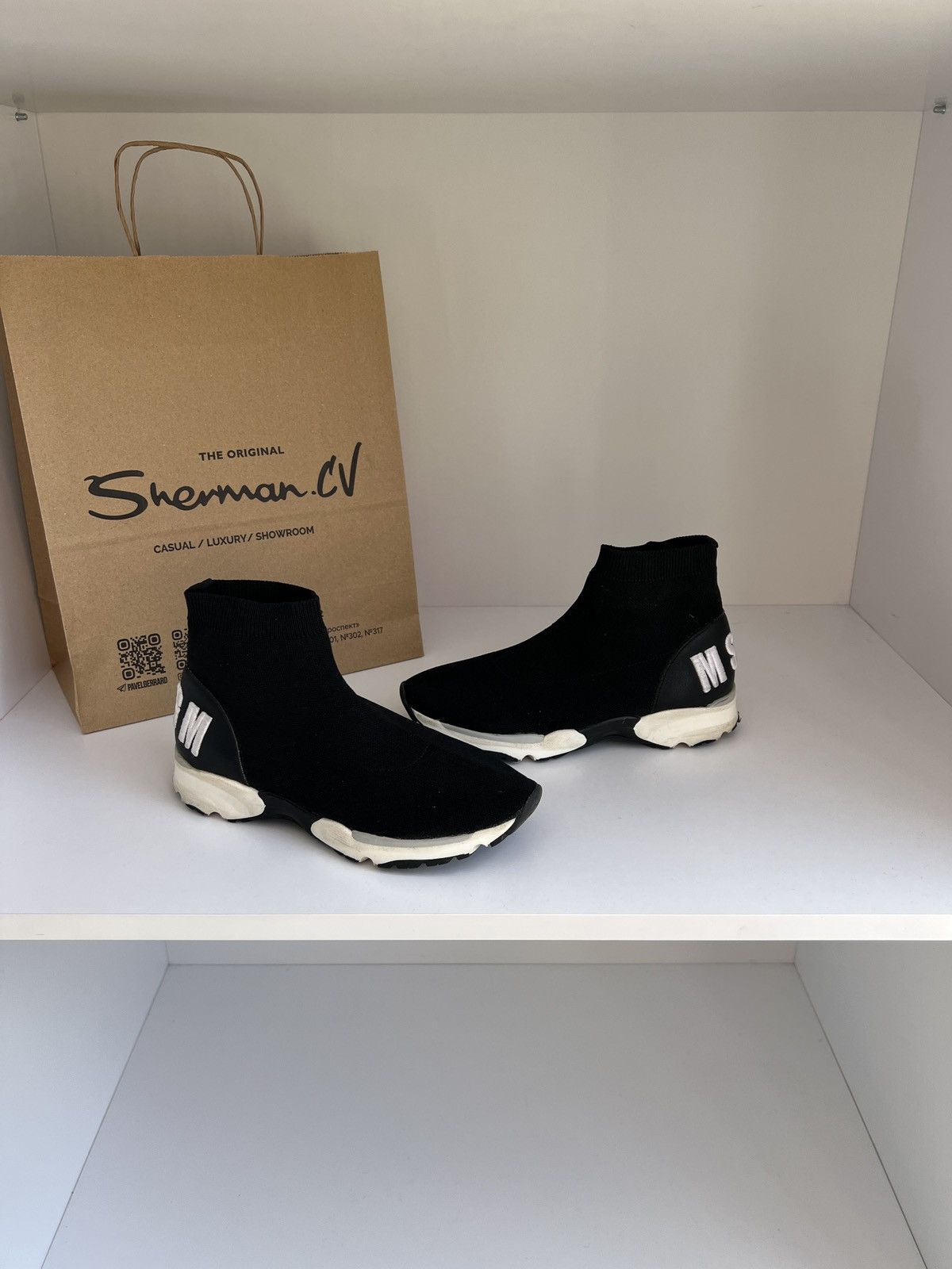 MSGM × Vintage Vintage MSGM Women’s Black Shoes Size US 8 / IT 38 - 5 Thumbnail