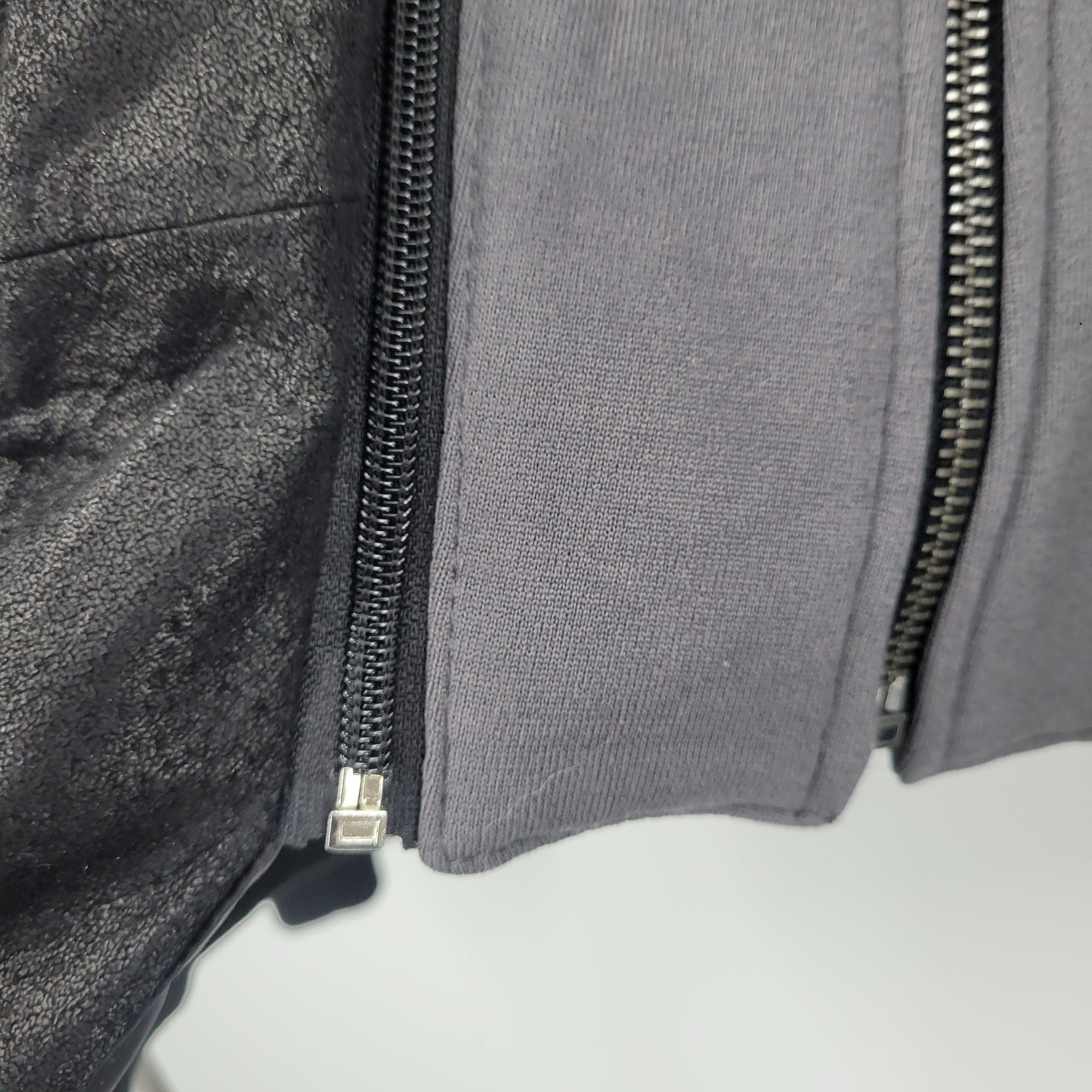 Other Flavor Mens Layered Pig Leather Hoodie Biker Moto Jacket M Size US M / EU 48-50 / 2 - 10 Thumbnail