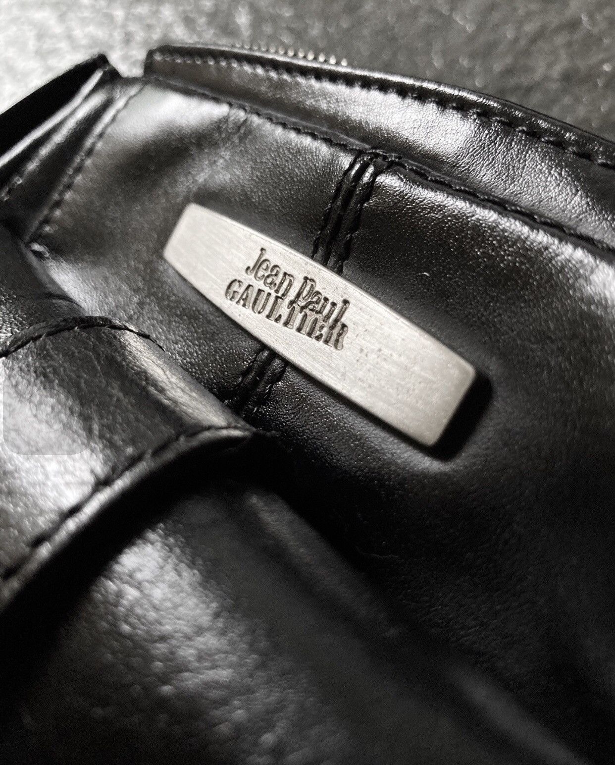 Jean Paul Gaultier 90s Gaultier leather bag waist bag