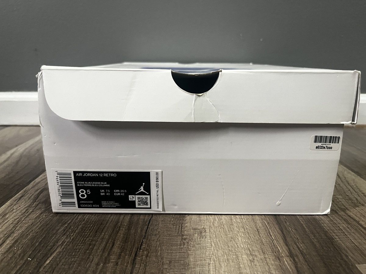Jordan Brand Jordan 12 Indigo Size US 8.5 / EU 41-42 - 10 Thumbnail