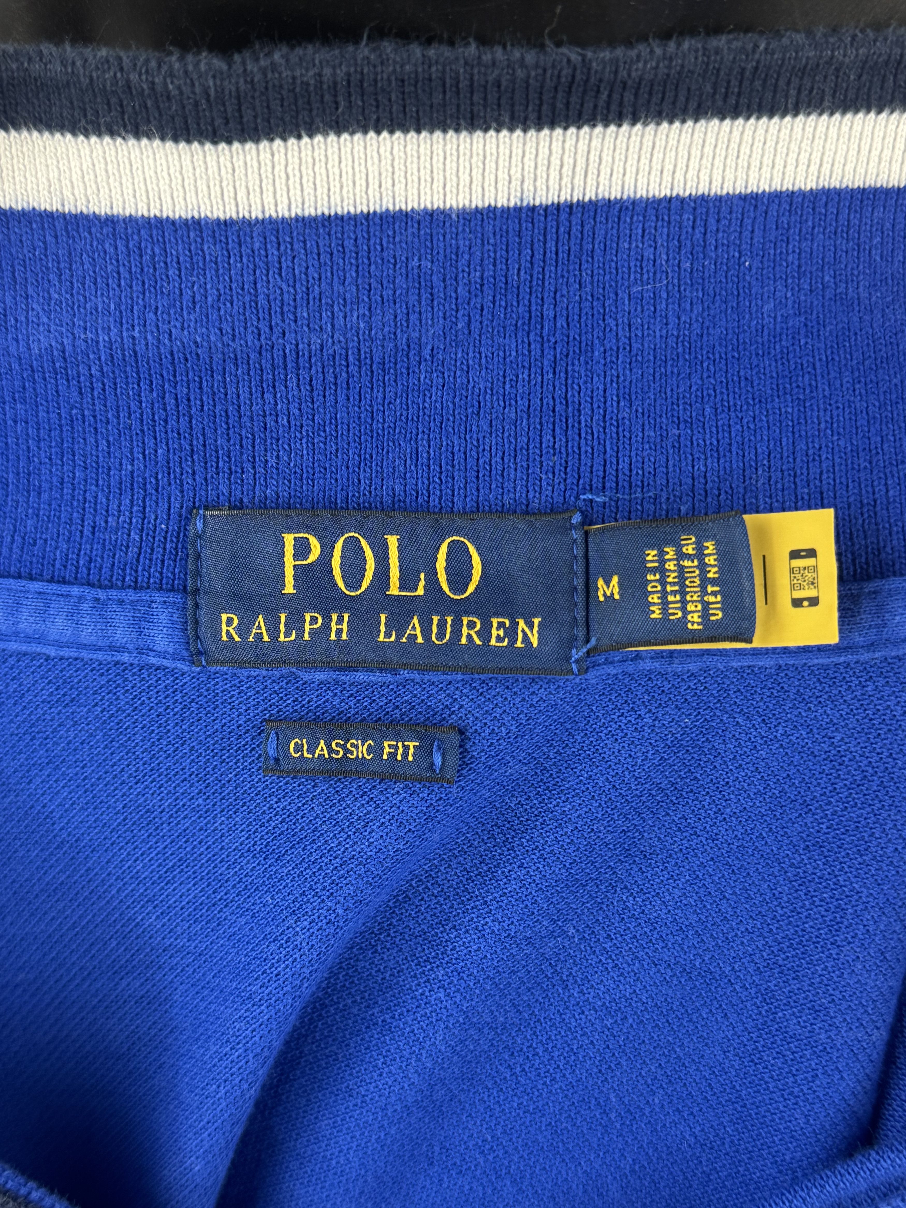 Polo Ralph Lauren VTG Polo Ralph Lauren Classic Fit Bright White Pony Logo Size US M / EU 48-50 / 2 - 6 Thumbnail