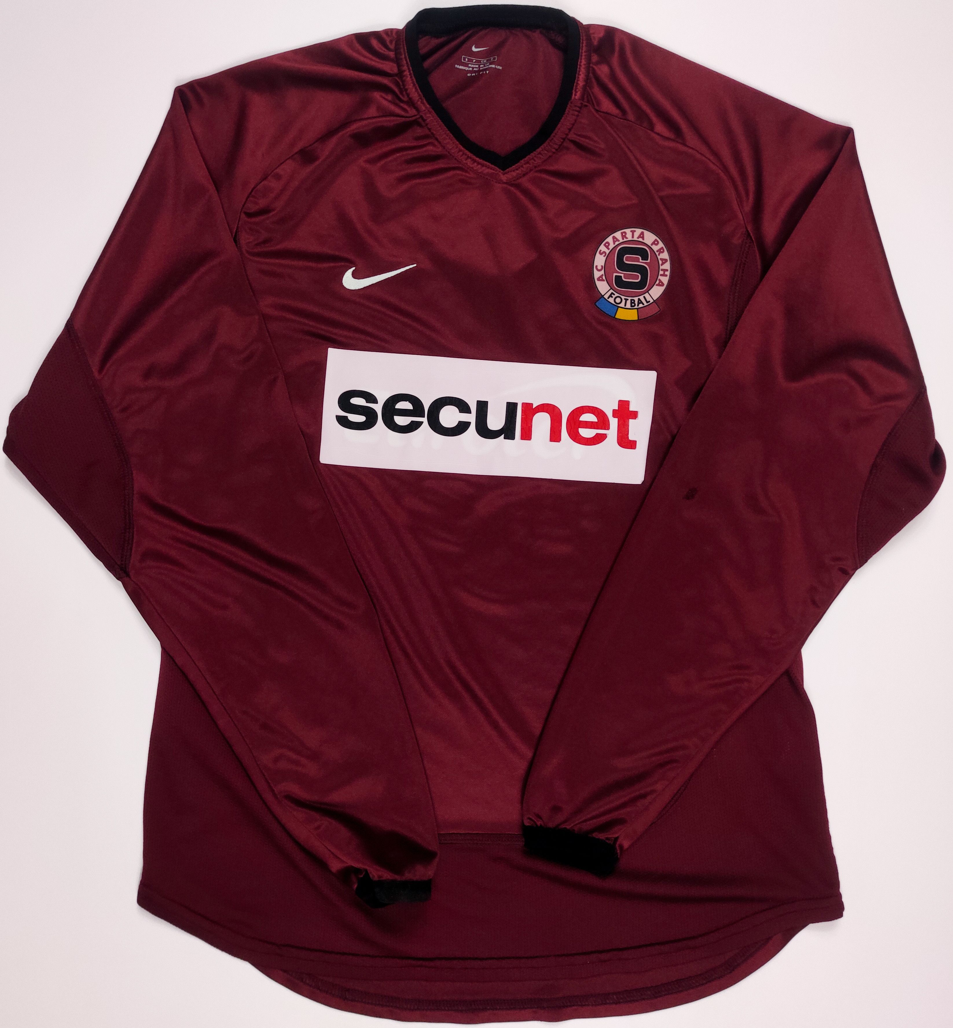 Puma Sparta Prague 2001 2002 2003 Nike Home LS Shirt Kit Trikot Size US S / EU 44-46 / 1 - 1 Thumbnail