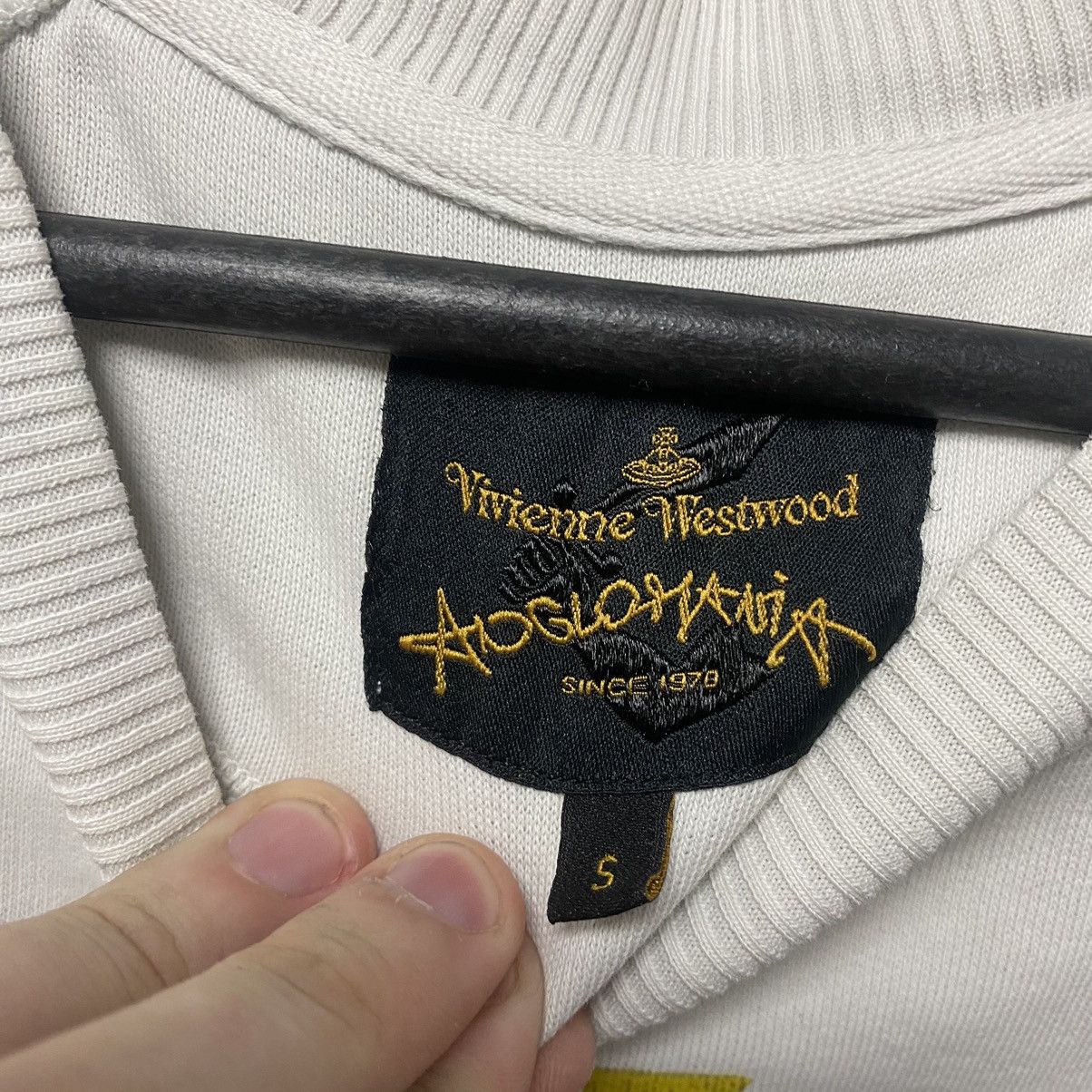 Vivienne Westwood Vintage Vivienne Westwood Sweatshirt big Logo Basic Pullover Size US S / EU 44-46 / 1 - 5 Thumbnail