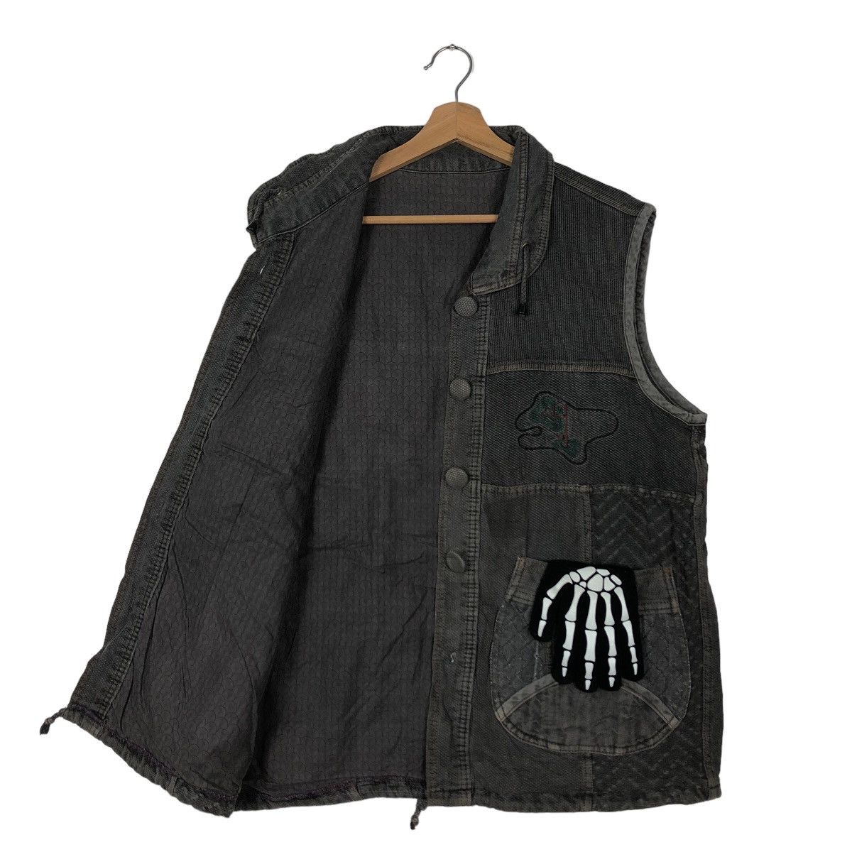 Japanese Brand 🔥90’s Vintage Traditional Design Vest Tank Top Quilted Size US M / EU 48-50 / 2 - 9 Thumbnail