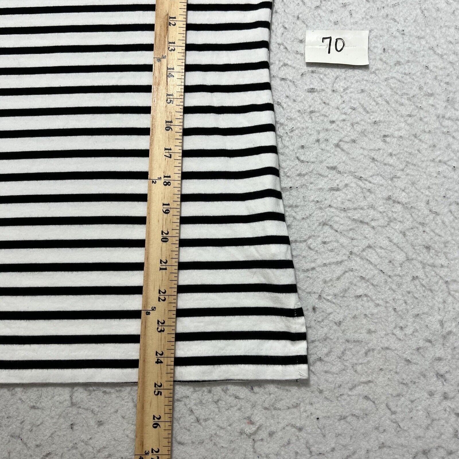 J.Crew J. Crew Embroidered Floral Top Black White Striped Size M / US 6-8 / IT 42-44 - 8 Thumbnail