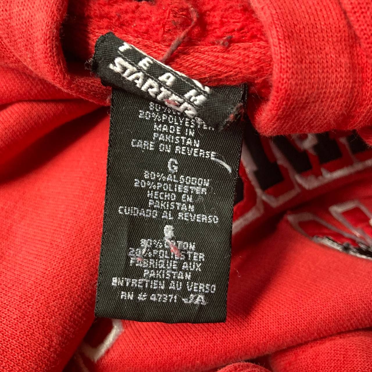Starter Vintage Nebraska Huskers NCAA Football Distressed Hoodie Size US L / EU 52-54 / 3 - 6 Thumbnail