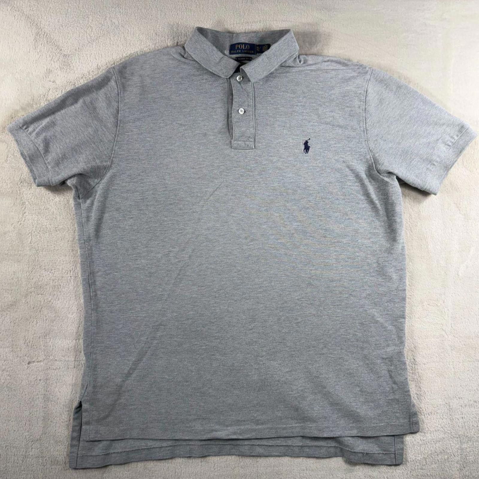 Polo Ralph Lauren Ralph Lauren Shirt Men's XL Grey Polo Short Sleeve Size US XL / EU 56 / 4 - 1 Thumbnail
