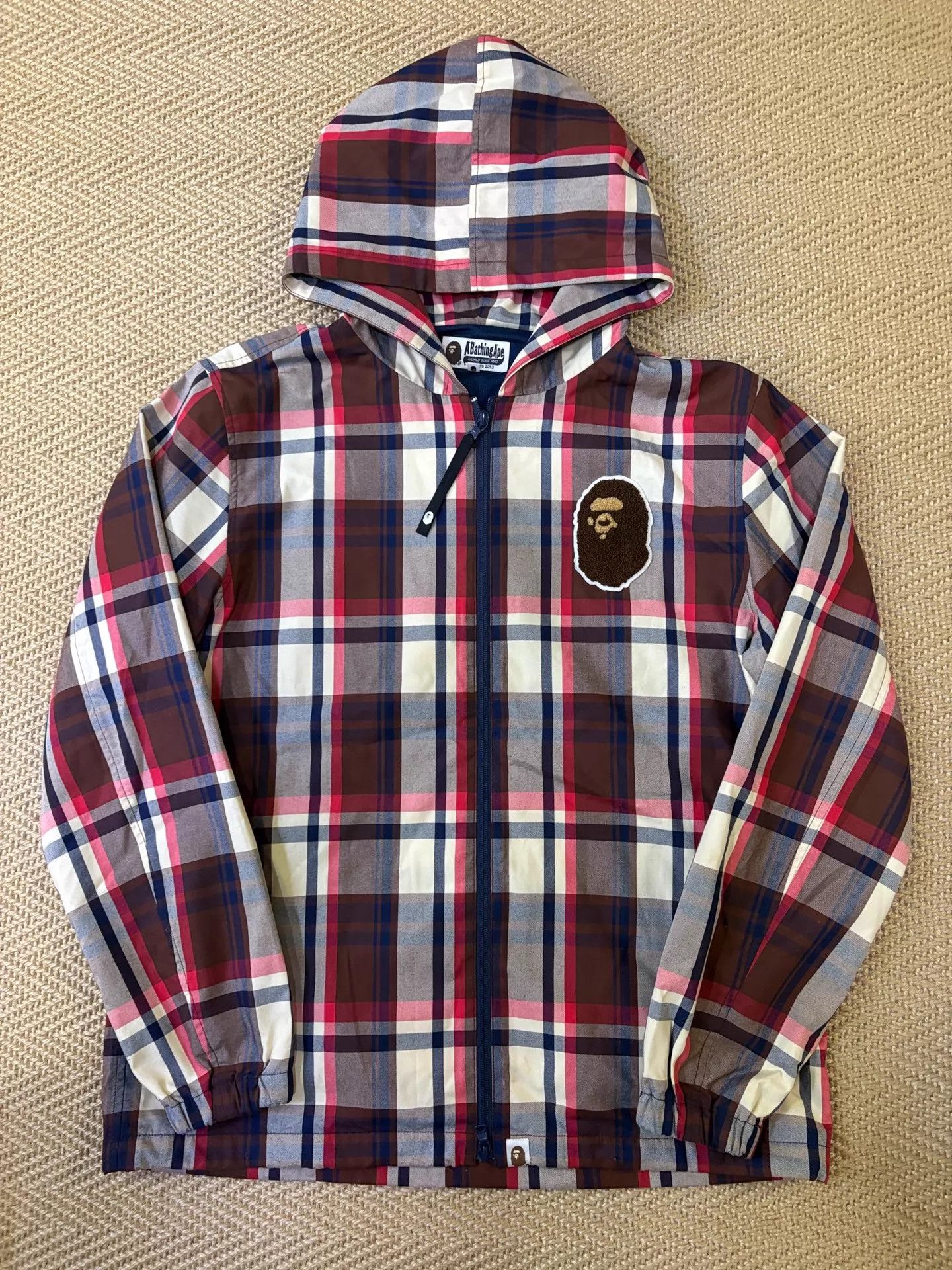 Bape BAPE Ape Head Applique Hooded Jacket M Like New Size US M / EU 48-50 / 2 - 1 Thumbnail