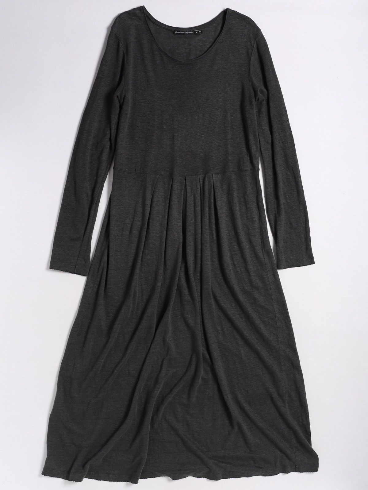Gudrun Sjoden Gudrun Sjoden Long Dress Maxi Linen M size Dark Grey Size M / US 6-8 / IT 42-44 - 1 Thumbnail