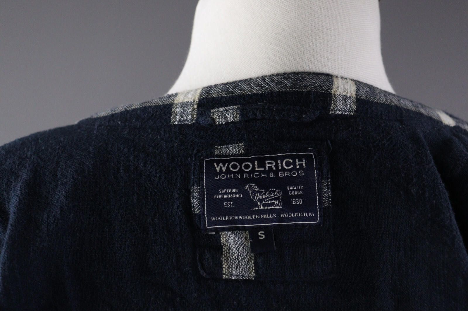 Woolrich Woolen Mills Ladies Woolrich Summer Check Tunic Mini Dress Size S Size S / US 4 / IT 40 - 8 Thumbnail