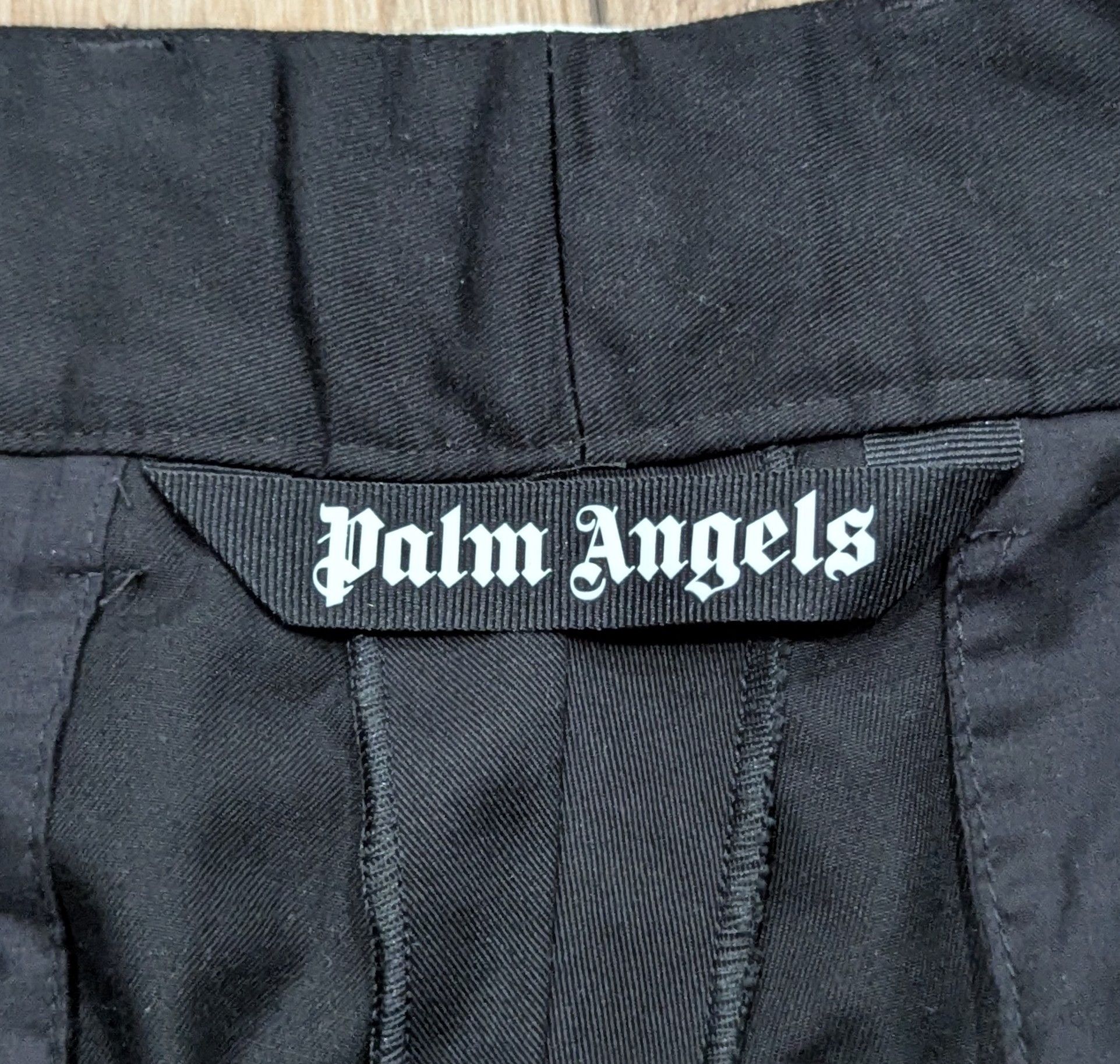 Palm Angels Palm Angels Sartorial Chino Pants Black/Off-White 50 US 34 Size US 34 / EU 50 - 6 Thumbnail