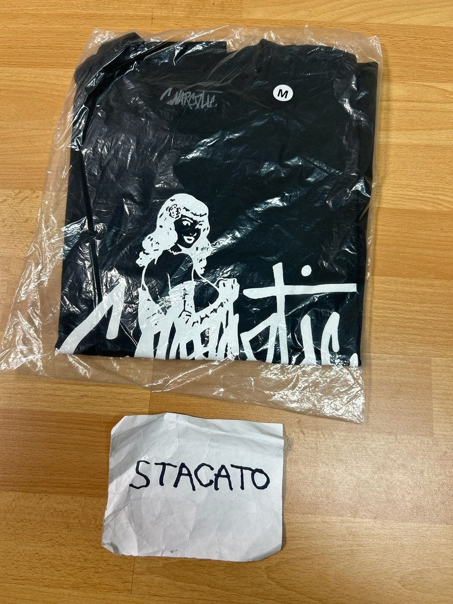 Gnarcotic × Rap Tees Gnarcotic Lil Gnar Woman Logo Tee Black Size US M / EU 48-50 / 2 - 2 Thumbnail