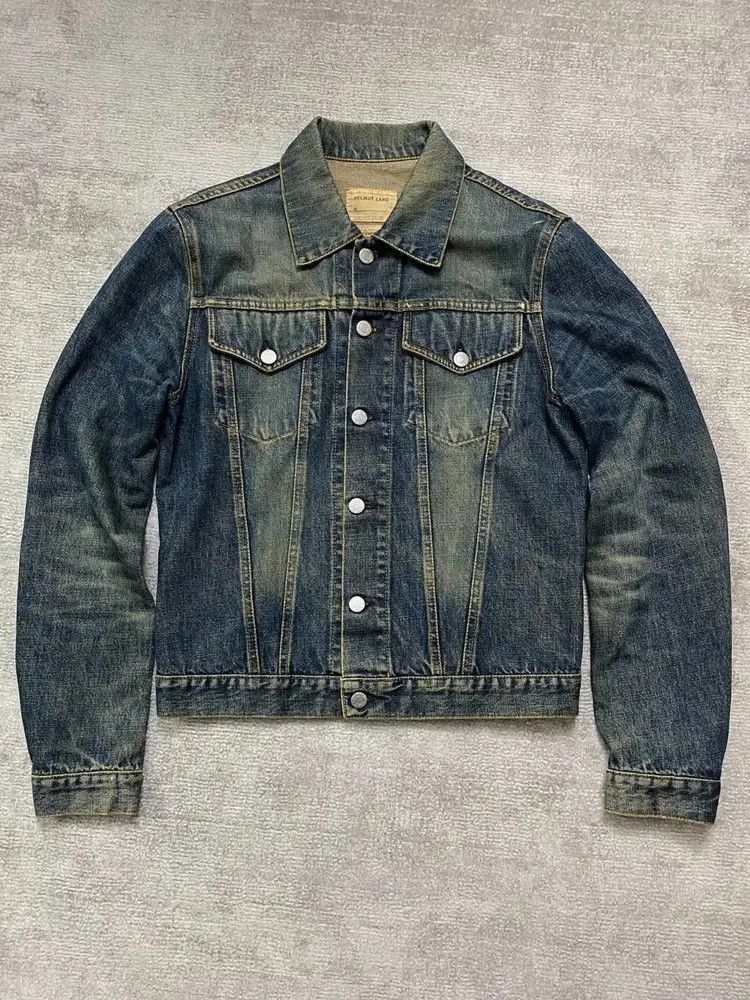 【helmut lang】　inside out denim jacket Helmut Lang 1999 Reissue Inside Out Denim Jacket Helmut Lang