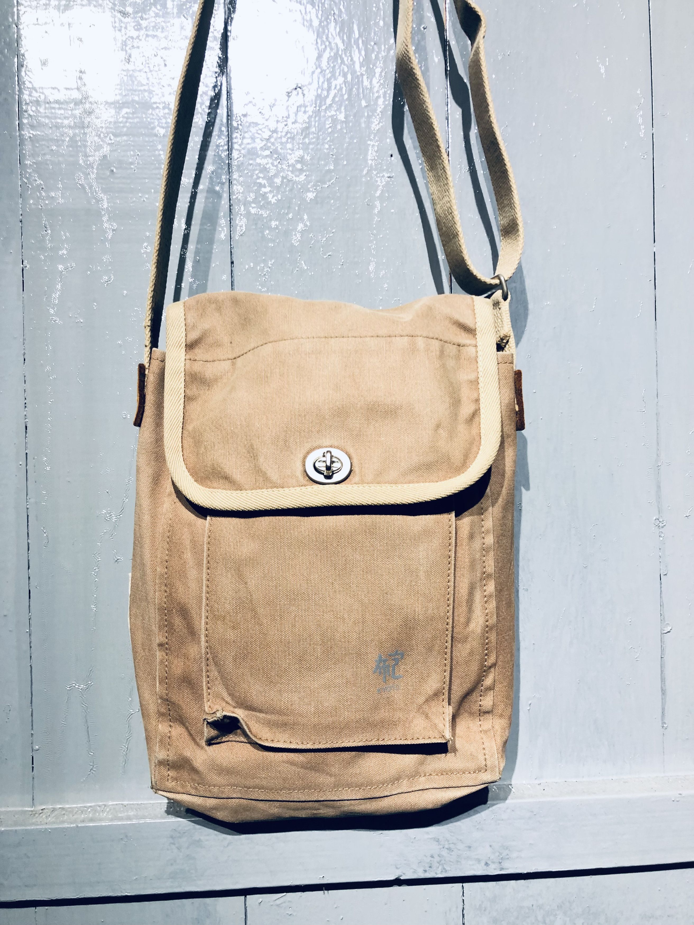 Canvas × Ichizawa Shinzaburo Hanpu ICHIZAWASHINZABUROHANPU JAPAN CANVAS CROSSBODY BAG Size ONE SIZE - 3 Thumbnail