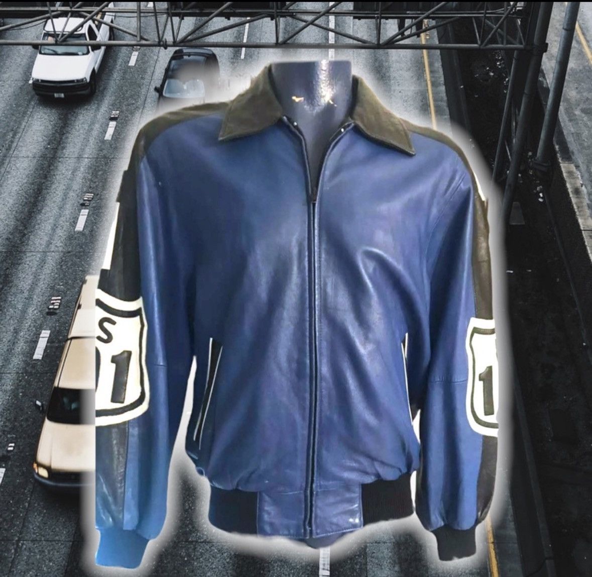 Michael Hoban 💎Vintage💎 Michael Hoban interstate 🛣 101 HOBO Leather 🧥 Size US M / EU 48-50 / 2 - 3 Thumbnail