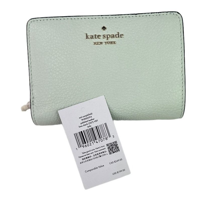 Kate Spade Kate Spade Leila Medium Compact Bifold Wallet Size ONE SIZE - 7 Thumbnail