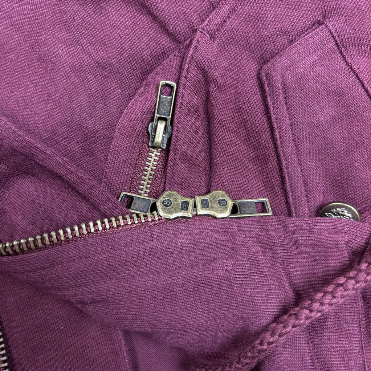 Tornado Mart 2000s Normanbros - Red Wine Apocalypse Army Jacket Size US M / EU 48-50 / 2 - 7 Thumbnail