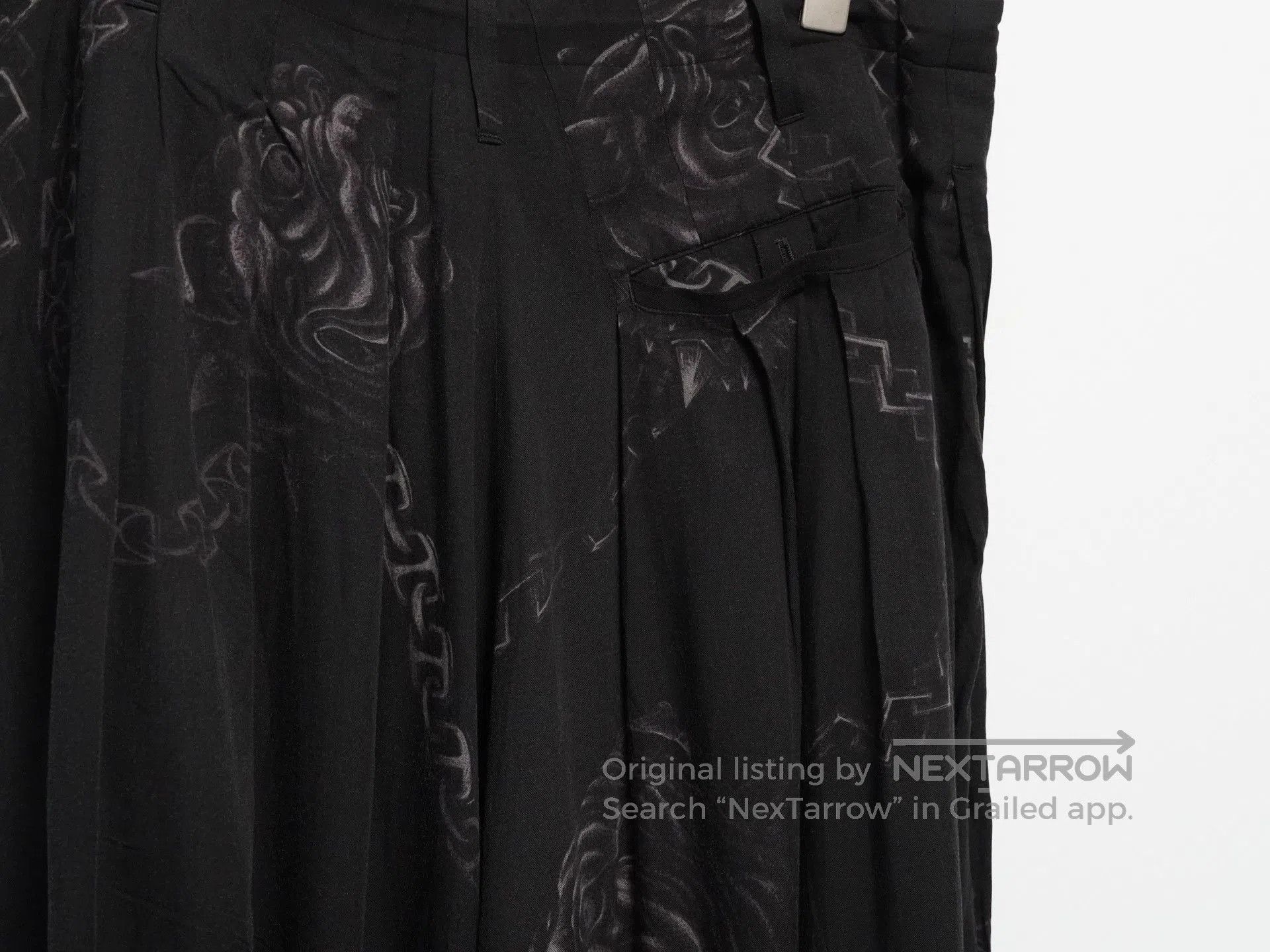 Yohji Yamamoto Yohji Yamamoto 2019AW 24 Pleat Rayon Pants. Size US 28 / EU 44 - 5 Thumbnail