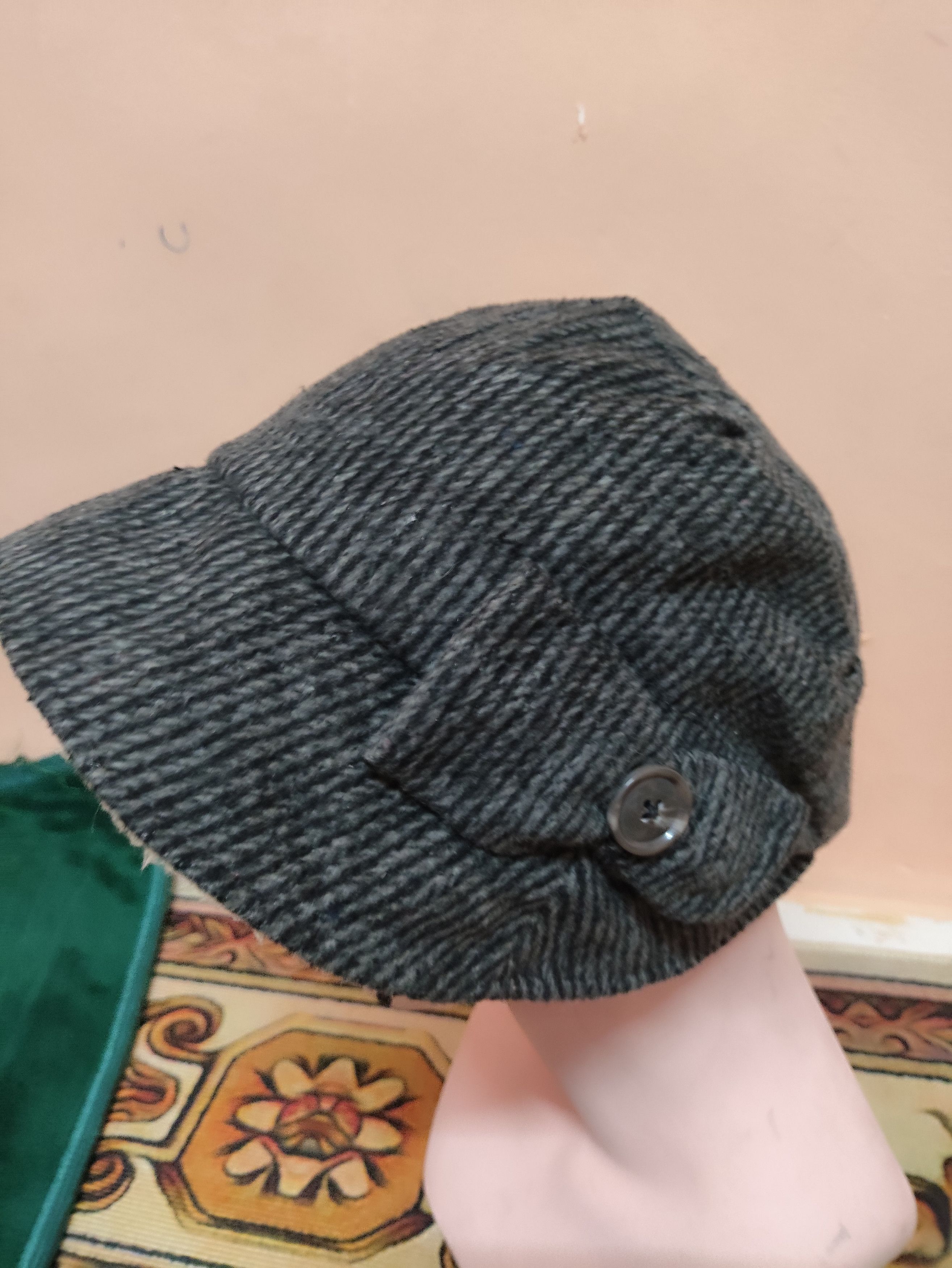 Vintage Vintage Hat bucket Wool inside design Size ONE SIZE - 5 Thumbnail