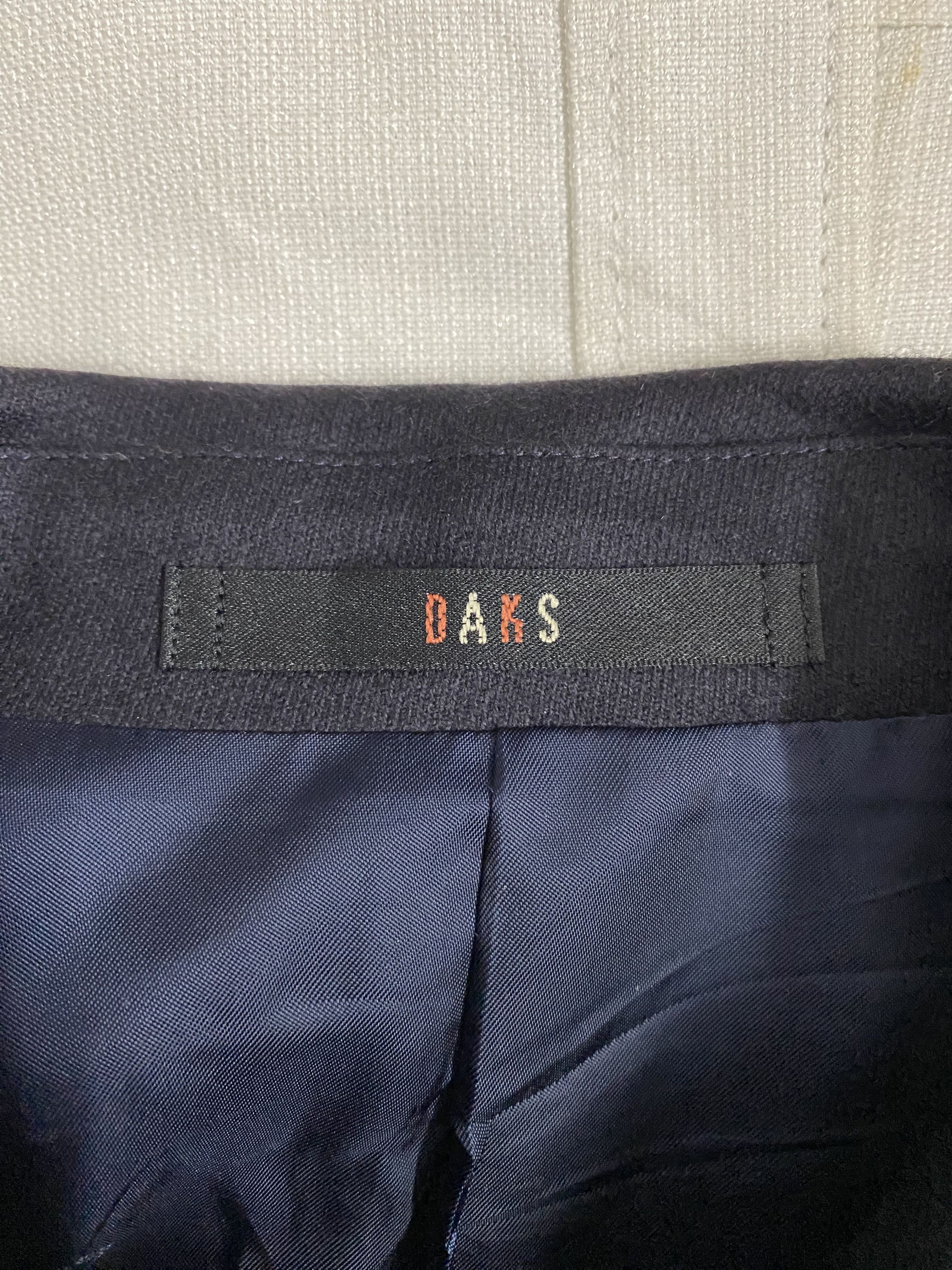DAKS DAKS London Made In Japan Plain Black Jacket Size S / US 4 / IT 40 - 7 Thumbnail