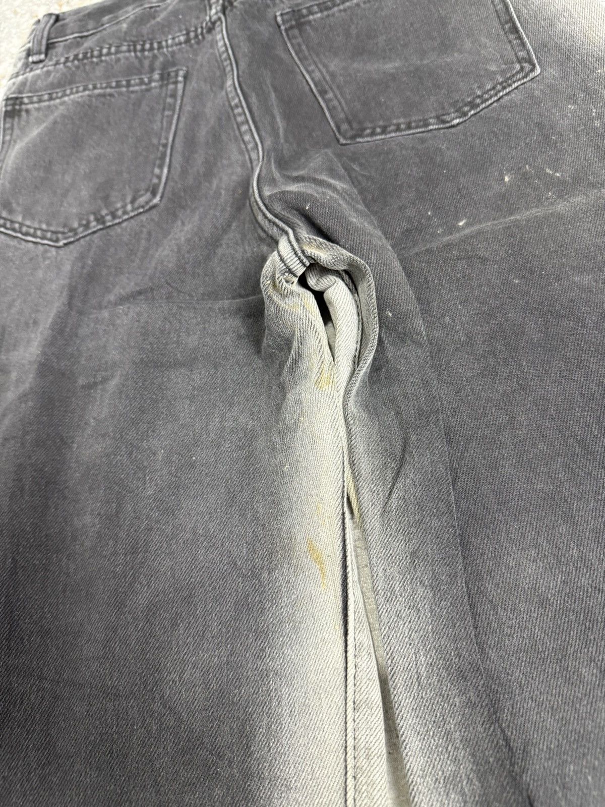 Tornado Mart Peom y2k ifsix style denim pants Size US 27 - 7 Thumbnail