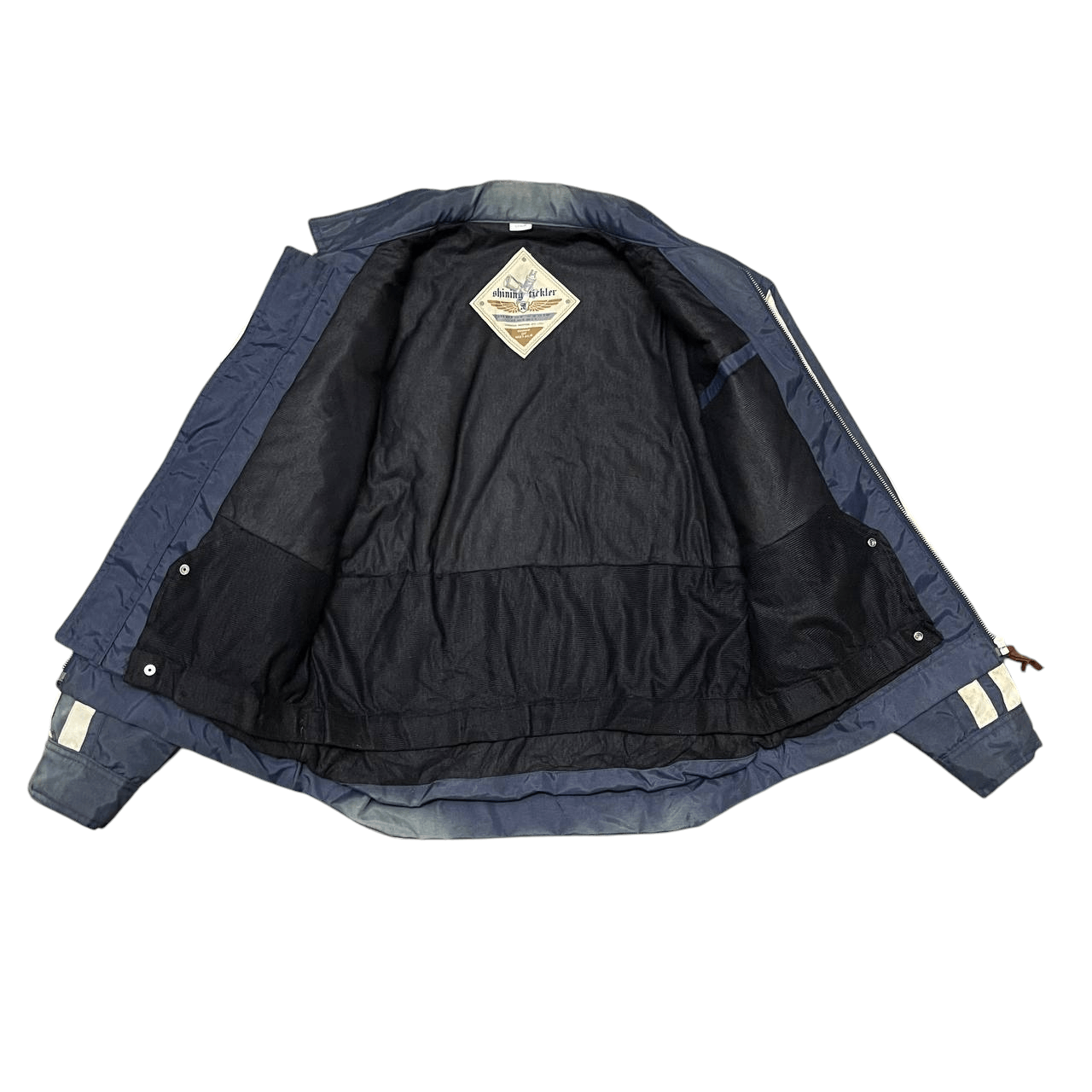Japanese Brand Vintage Shining Tirkler Motorcycle Jacket Size US L / EU 52-54 / 3 - 8 Thumbnail