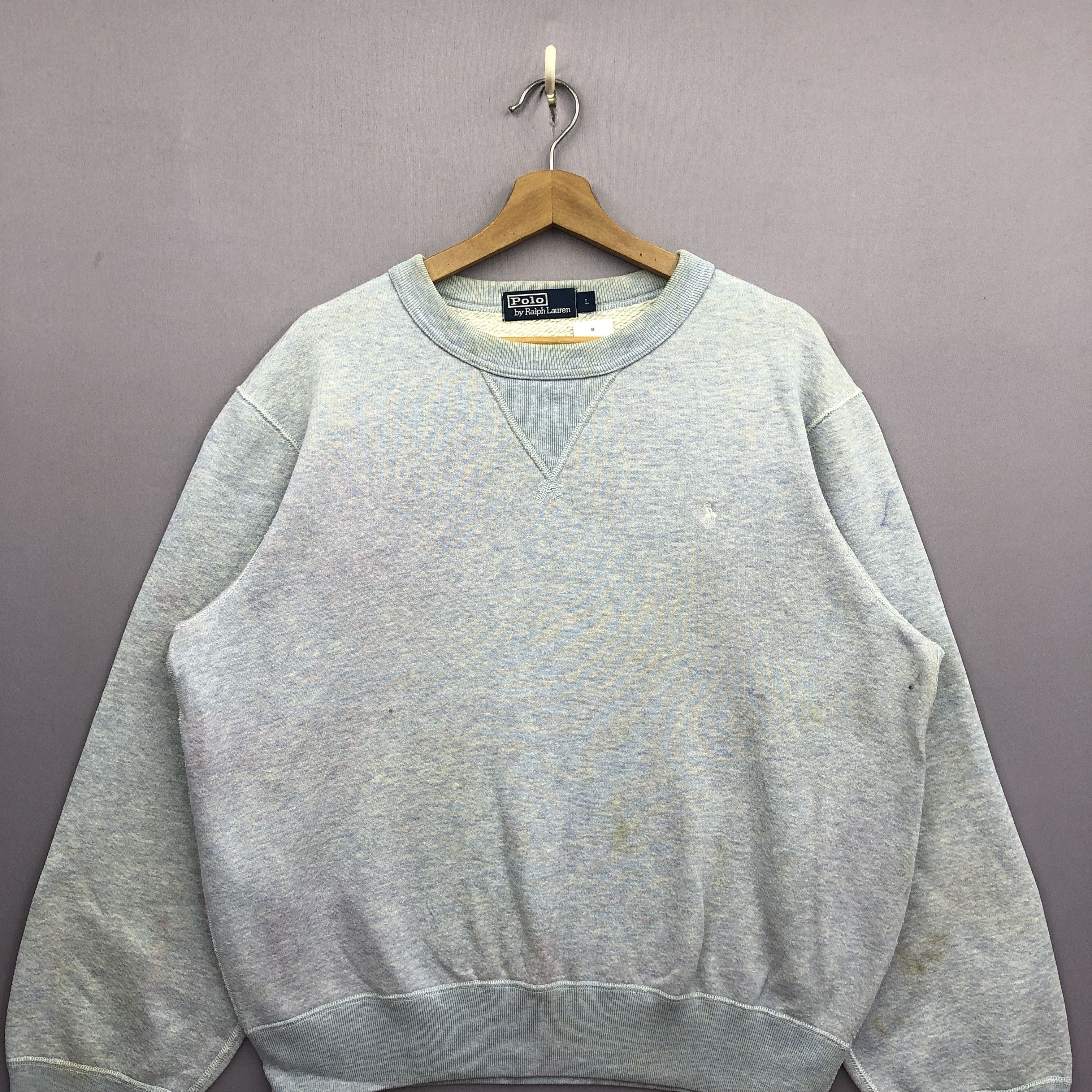 Polo Ralph Lauren Vintage 90s Polo Ralph Lauren Sweater Sweatshirt Jumper Size US L / EU 52-54 / 3 - 3 Thumbnail